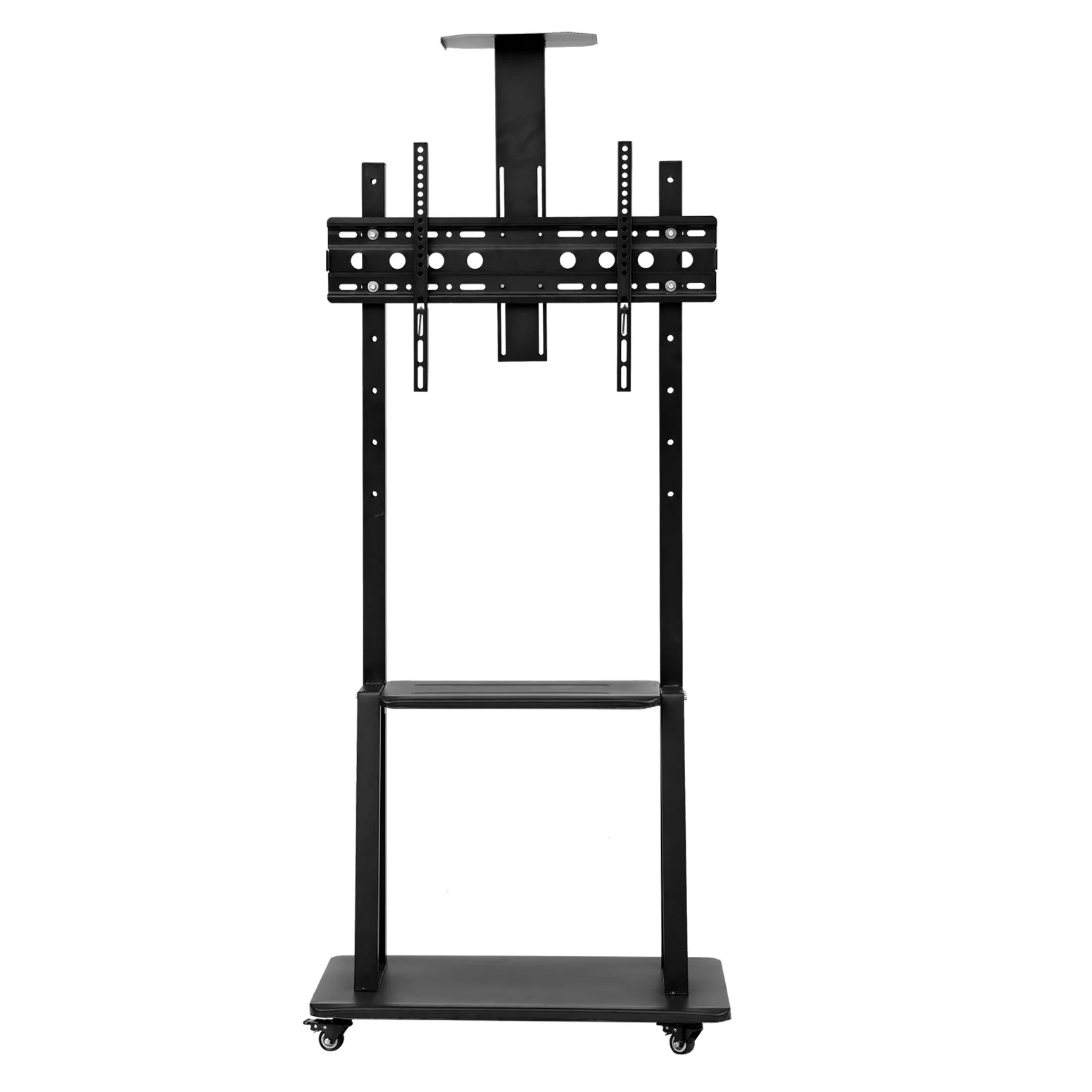 Adjustable Mobile TV Stand 32"-75" with Storage, Artiss