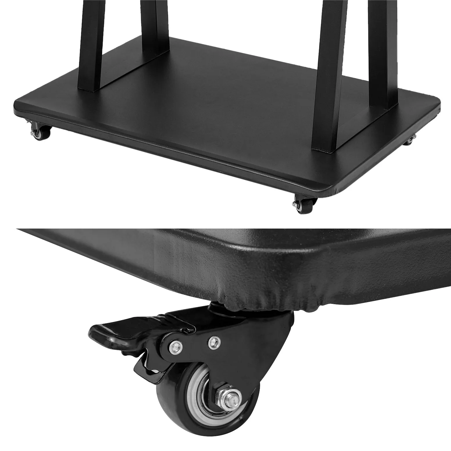 Adjustable Mobile TV Stand 32"-75" with Storage, Artiss