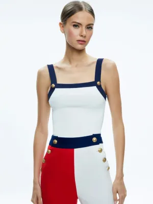 Alice and Olivia Dandi Tank