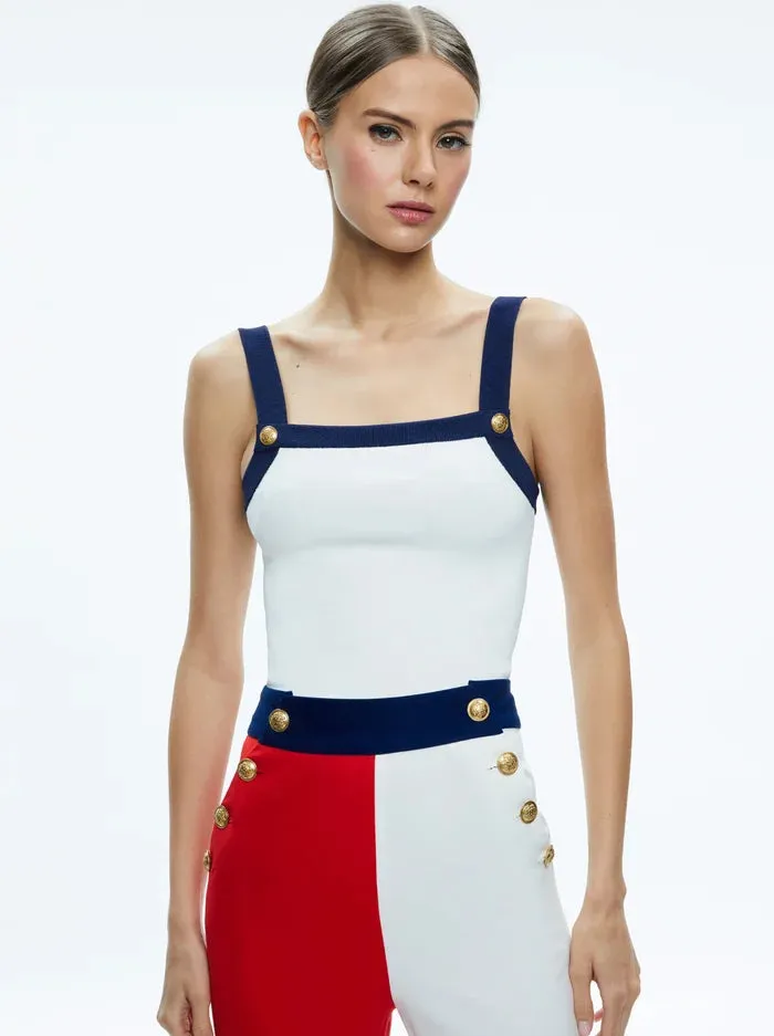 Alice and Olivia Dandi Tank