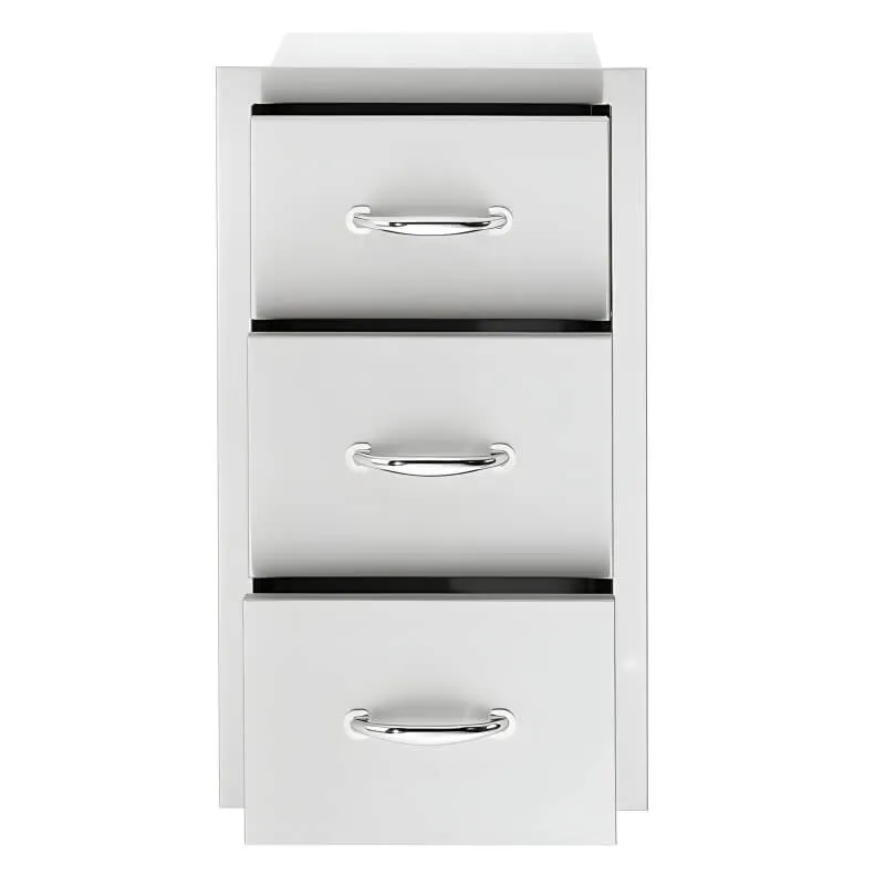 American Made Grills 17" Triple Drawer DR3-17