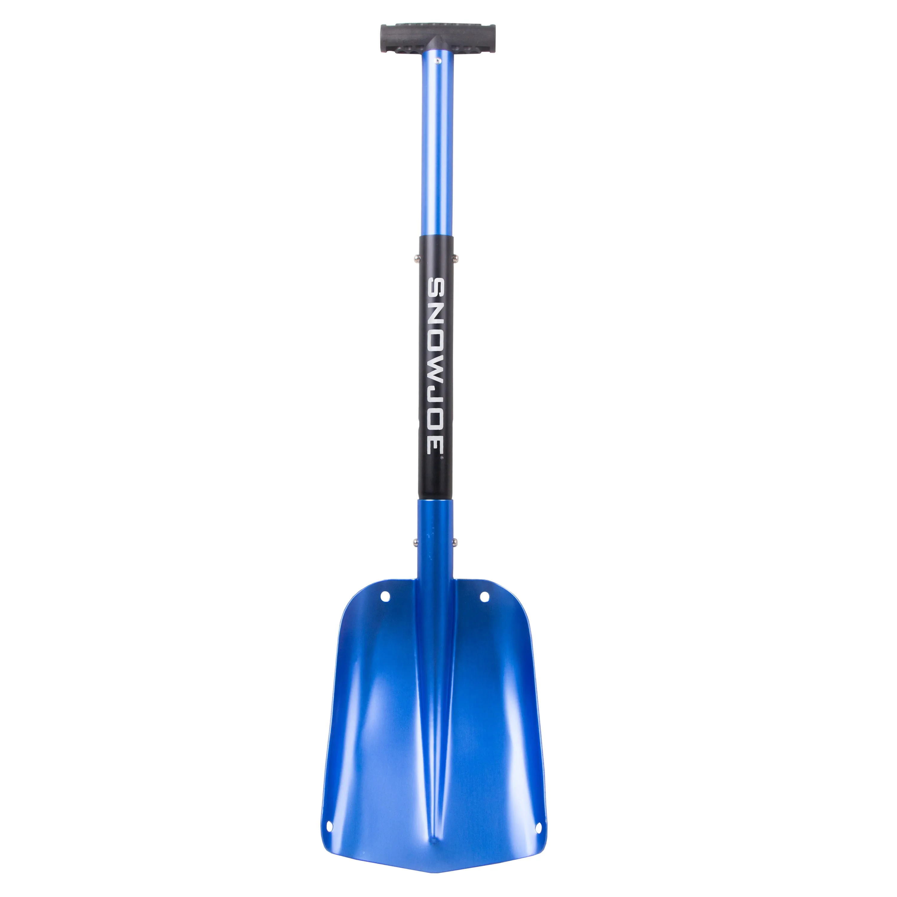 Auto Joe ATJ401M-SJB Compact Utility Shovel | 32-Inch | Aluminum | 3-Piece Smart Lock (Blue)