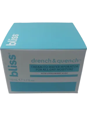 Bliss Hydrating Cream-to-Water Hydrator for All Skin Types 1.7oz