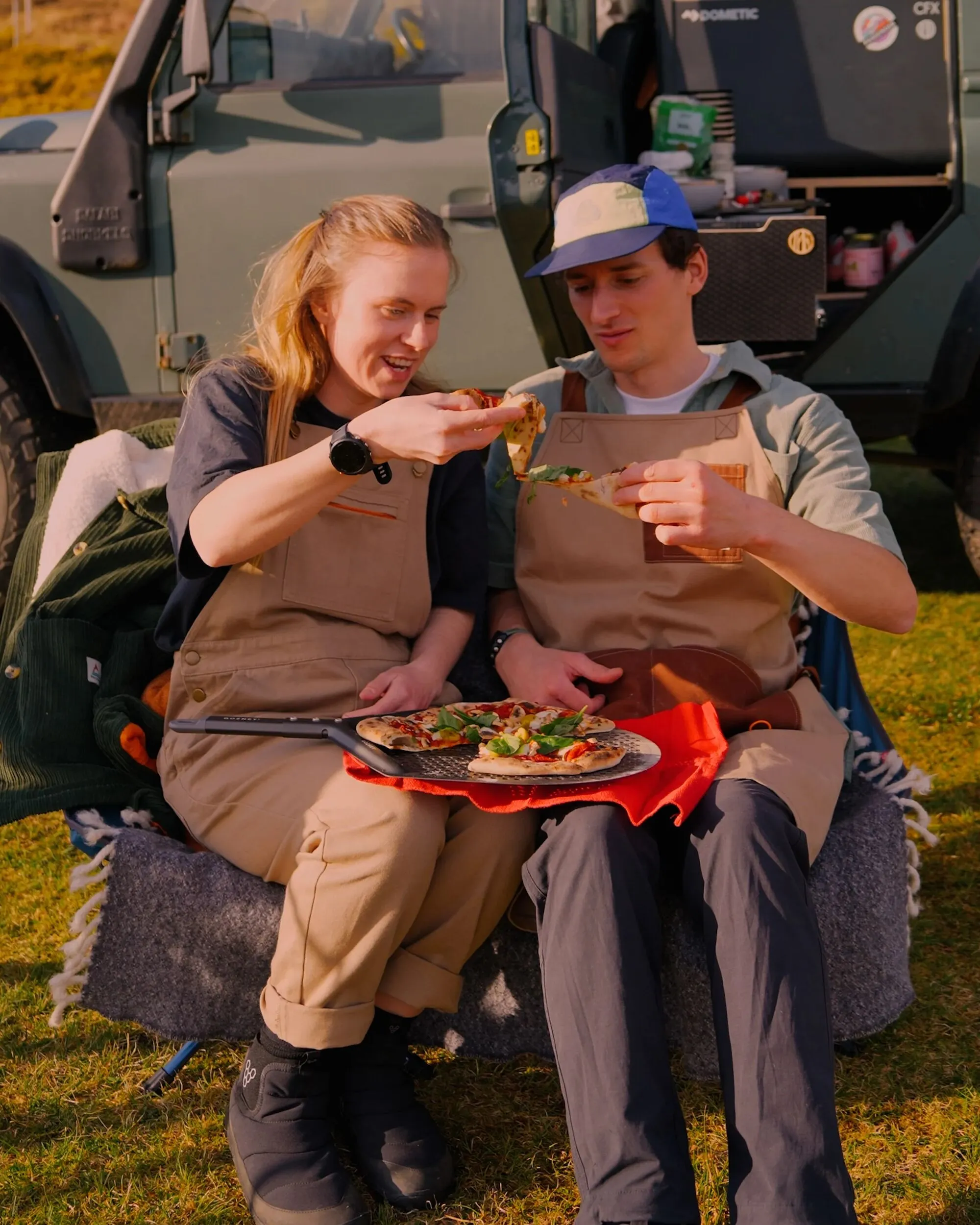 Campfire Recycled Cotton Apron - Elmwood