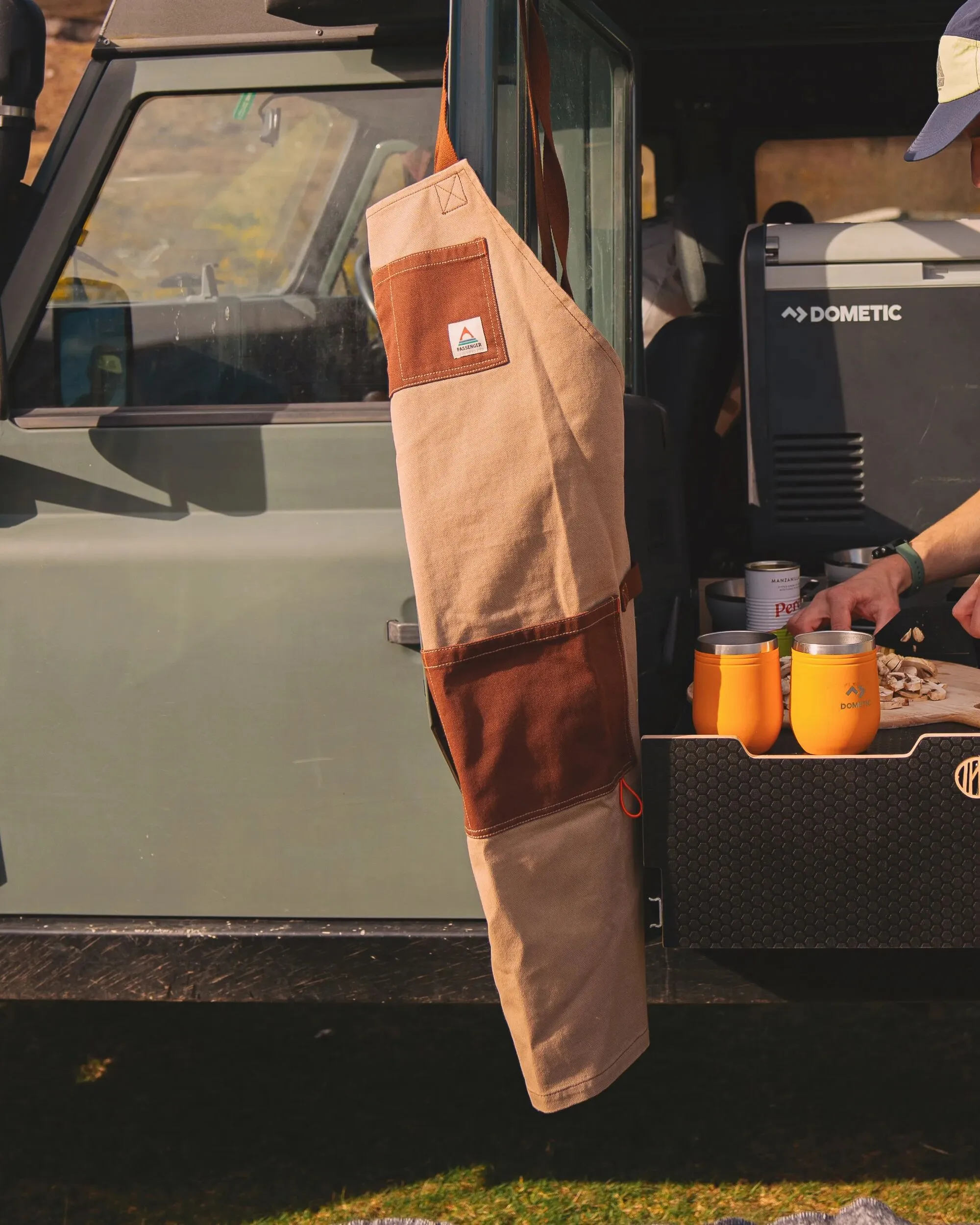 Campfire Recycled Cotton Apron - Elmwood