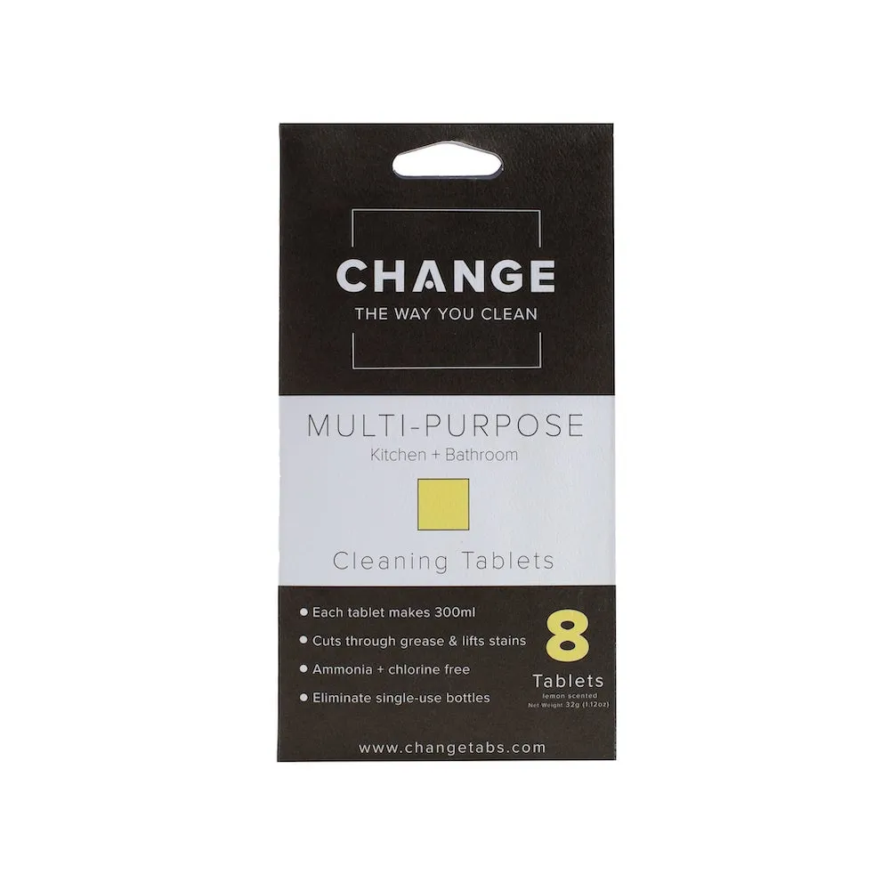 Change Multi-Purpose Cleaning Tablet 8/PK