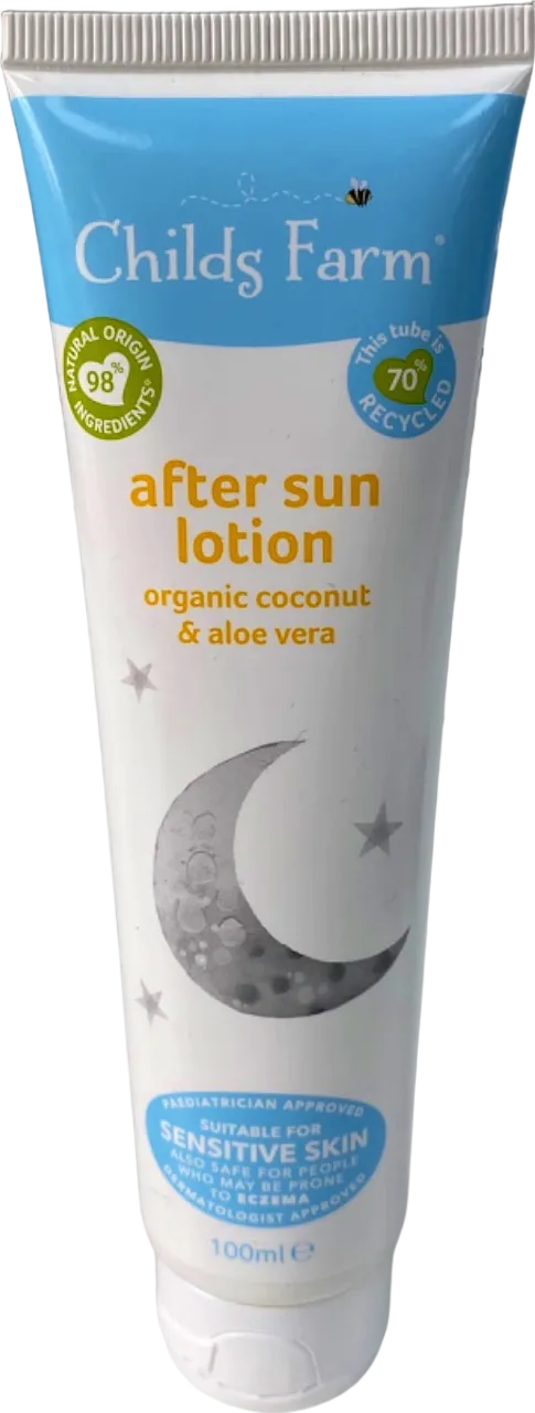 Childs Farm After Sun Lotion Organic Coconut & Aloe Vera 100ml