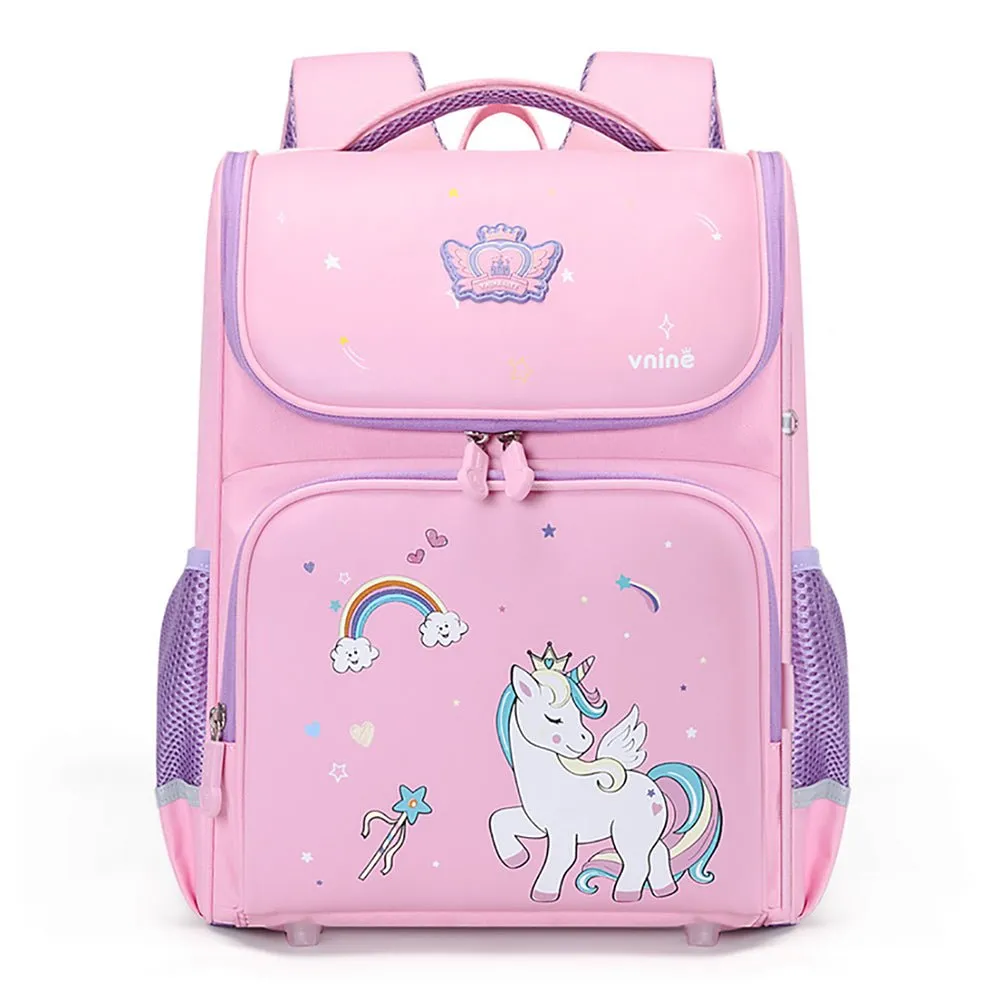 Collapsible Pink Unicorn Ergonomic Backpack for Kids