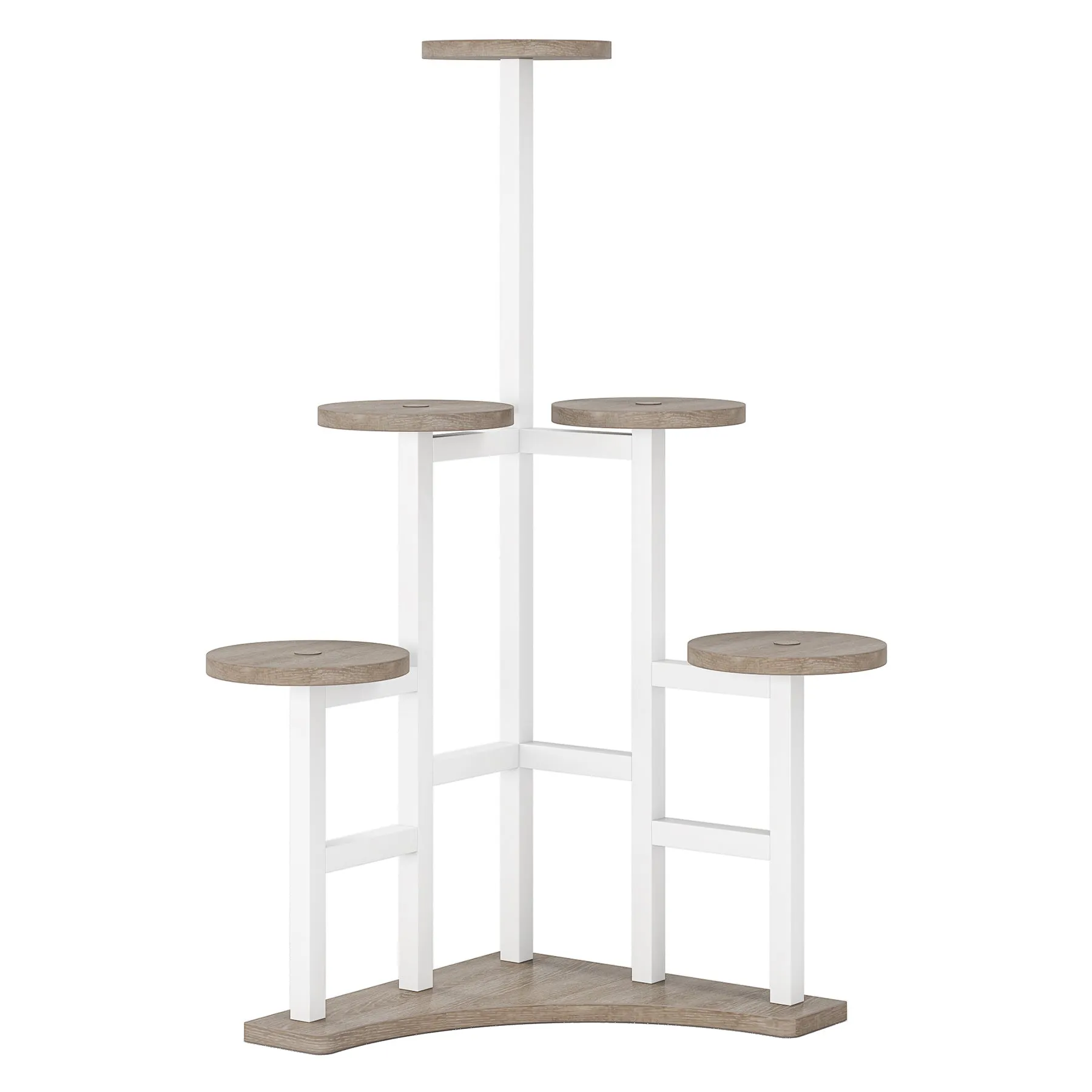 Corner Plant Stand Indoor, 6 Tiered Plant Shelf Flower Stand