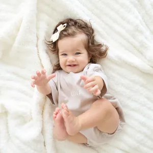 CuddleLane Luxe Blankets | Ivory