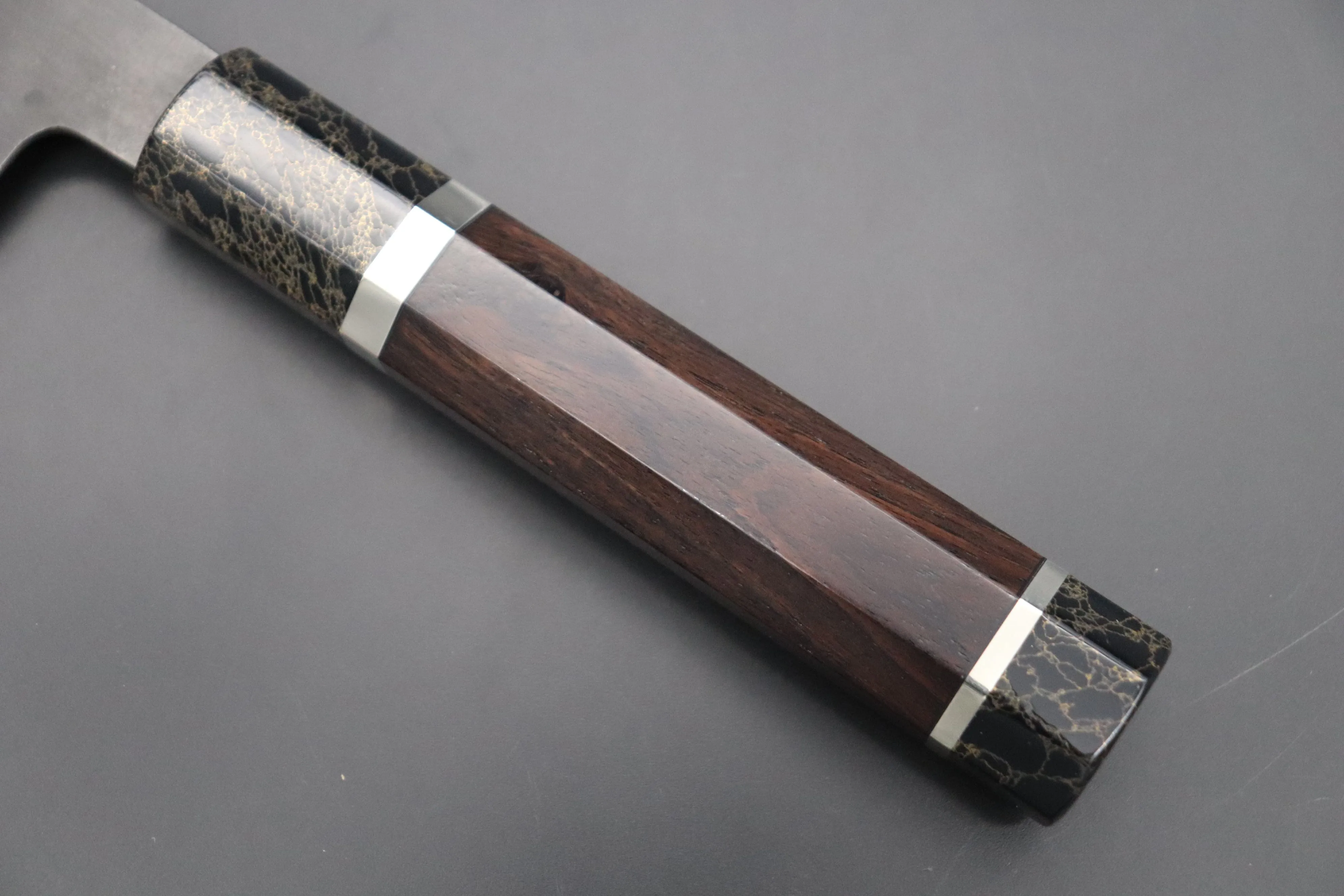 Custom Limited Edition, Hinoura White Steel No.1 Kurouchi Series HS1-8SP5 Bunka 165mm (6.4 Inch)