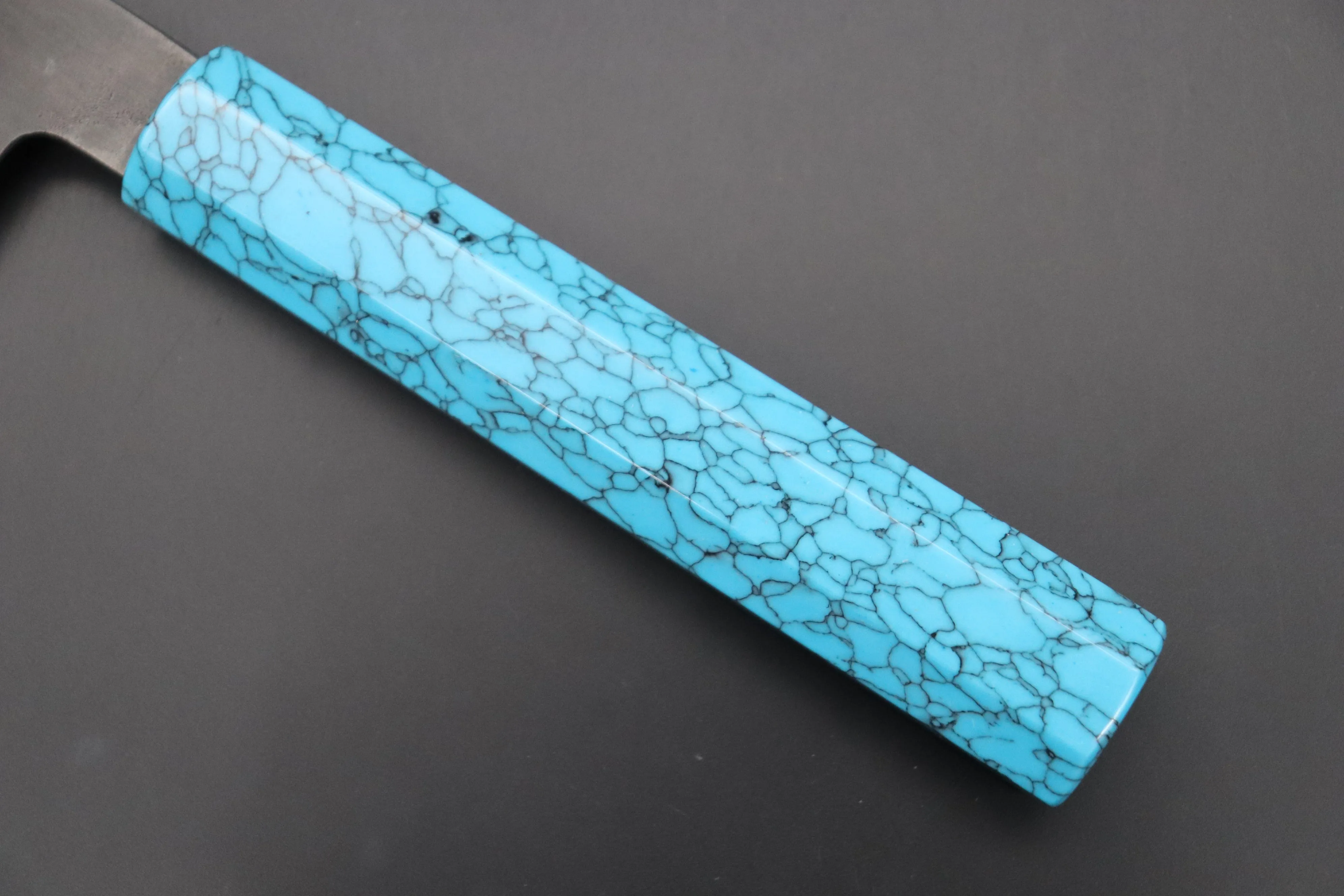 Custom Limited Edition, Hinoura White Steel No.1 Kurouchi Series HS1-8SP9 Bunka 165mm (6.4 Inch)