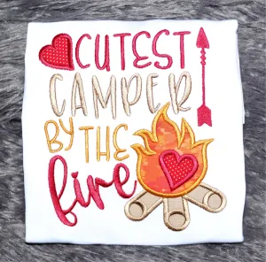 Cutest Camper by the Fire