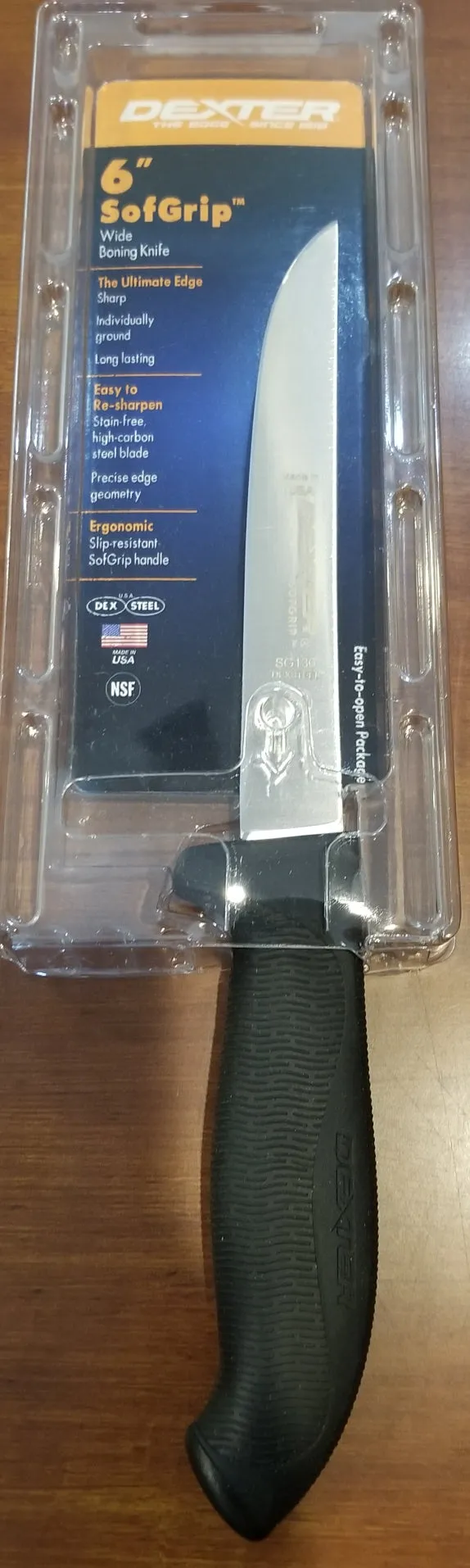 Dexter 6 SofGrip Wide Boning Knife SG136B-PCP