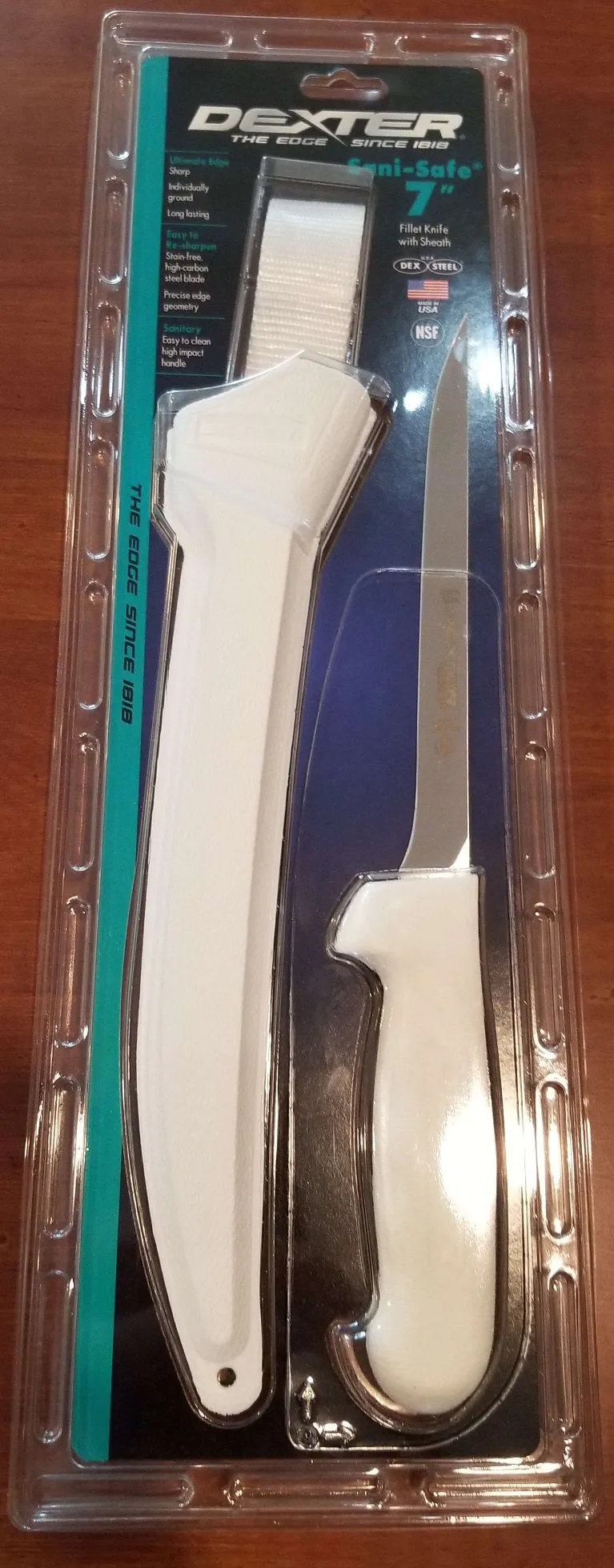 Dexter 7 Narrow Fillet Knife With Sheath