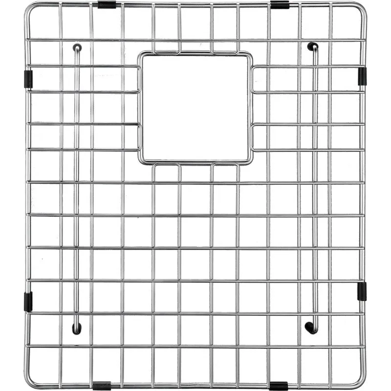 Elysian 32.88" Double Basin Farmhouse Apron Kitchen Sink with Square Drain in Brushed Satin
