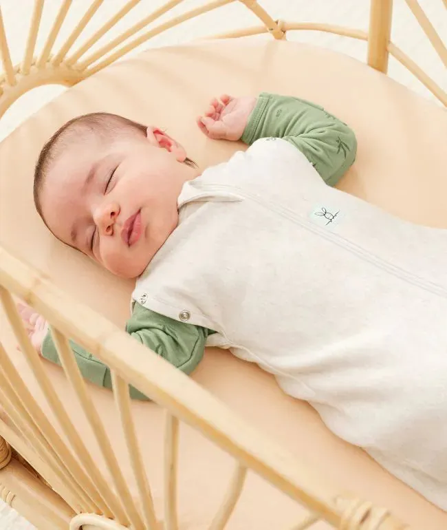 ergoPouch Cocoon Swaddle 0.2 TOG | Oatmeal Marle