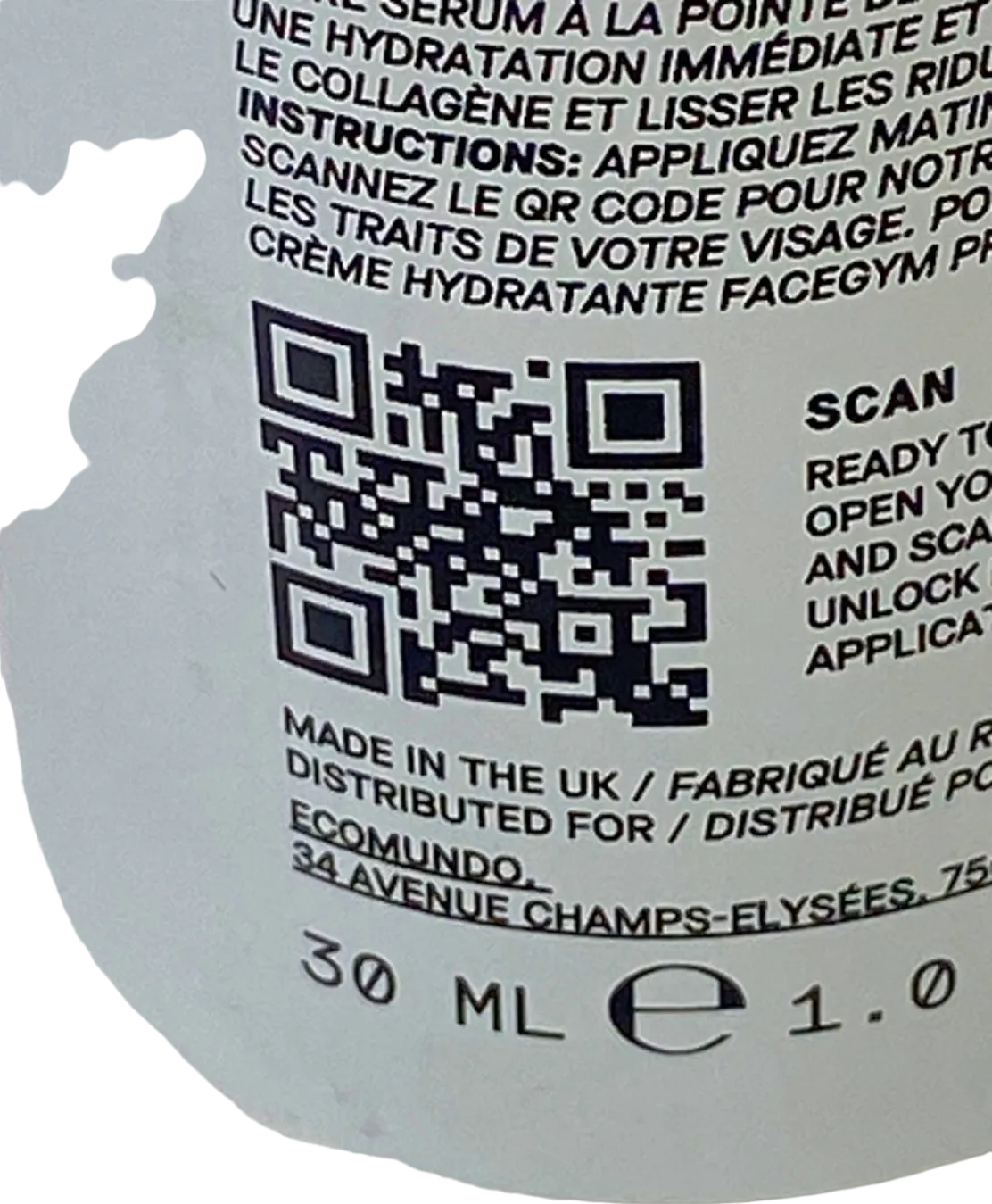 FaceGym Hydro-Bound Hydrating Hyaluronic Acid   Niacinamide Serum No Shade 30ml