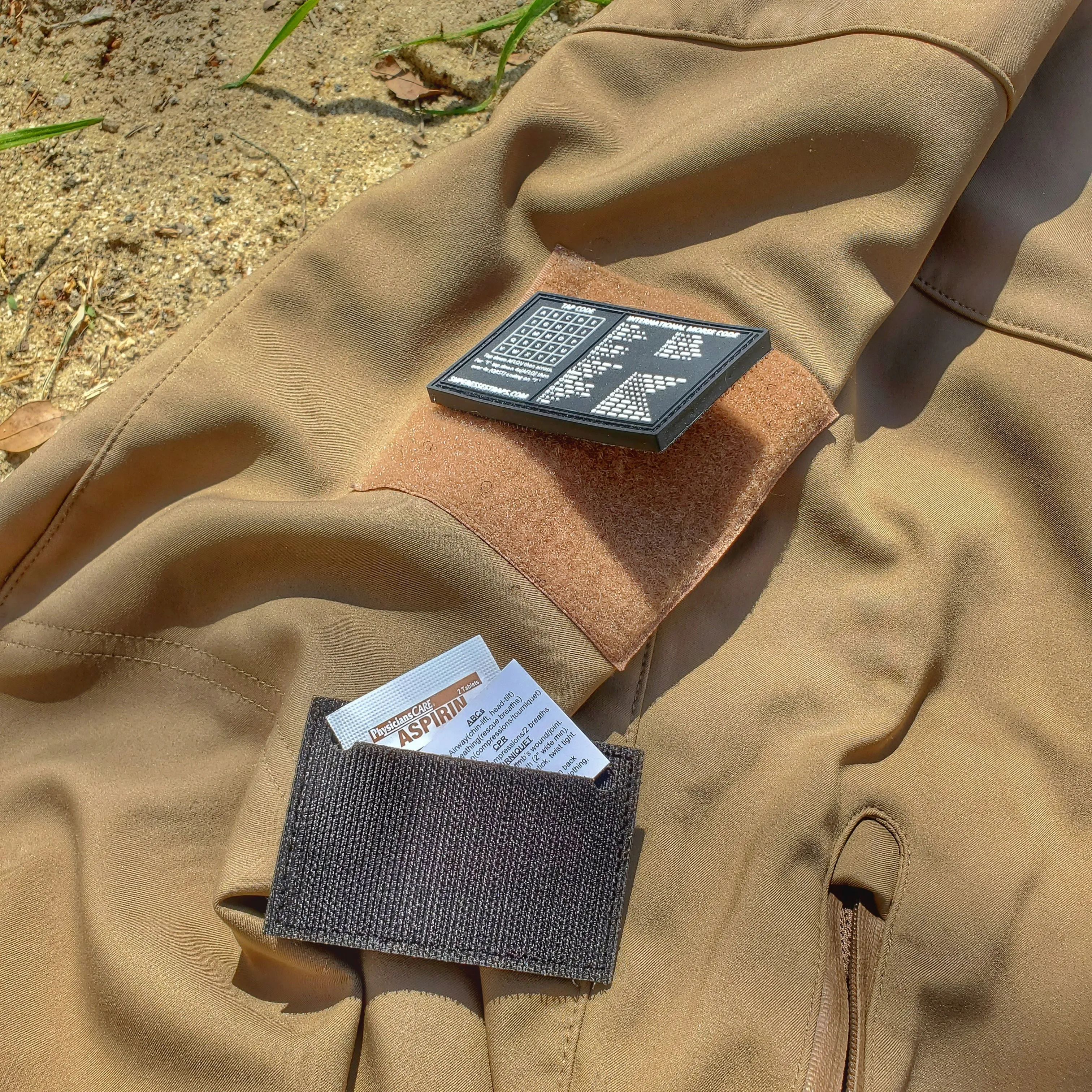 First Aid Patch Kit: boo boo supplies for treatment of minor injuries