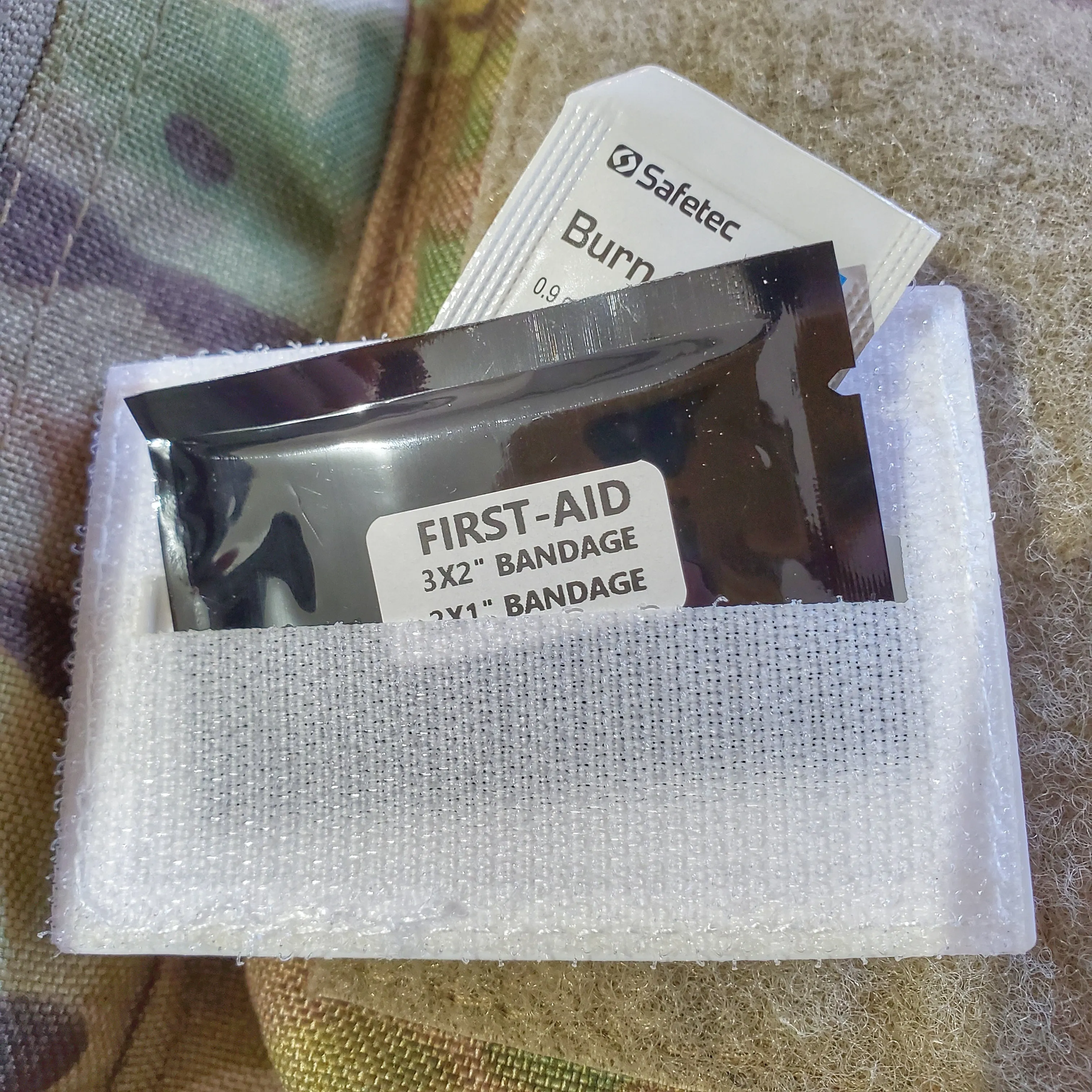 First Aid Patch Kit: boo boo supplies for treatment of minor injuries