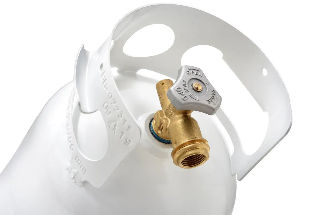 Flame King Portable 5lb Propane Tank LP Cylinder with OPD