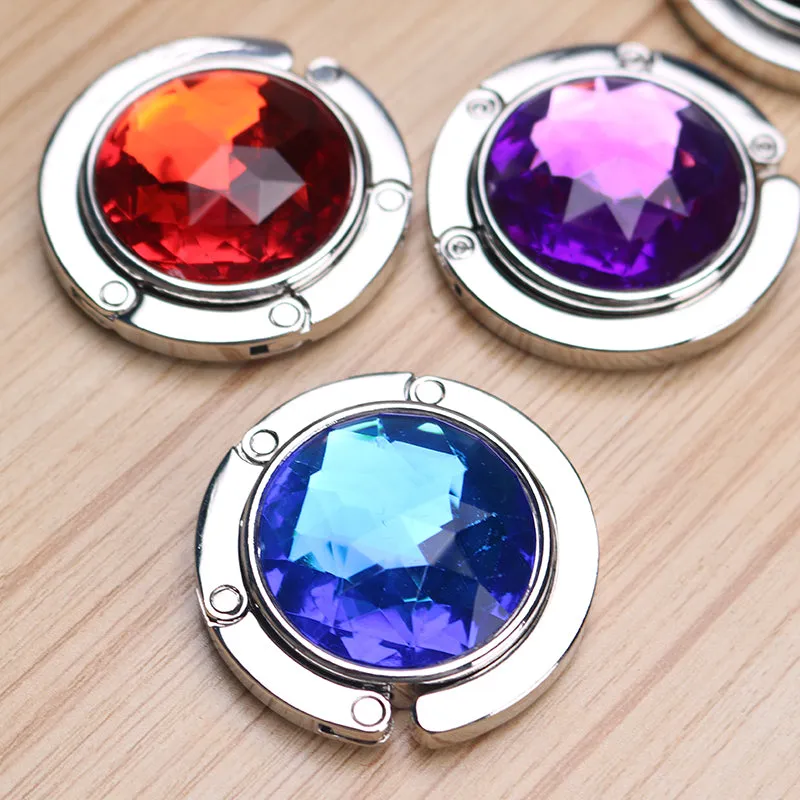 Folding Crystal Table Bag Hook
