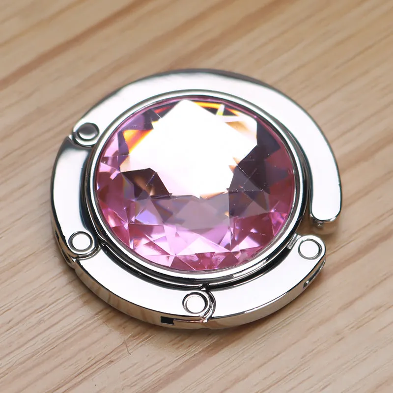 Folding Crystal Table Bag Hook