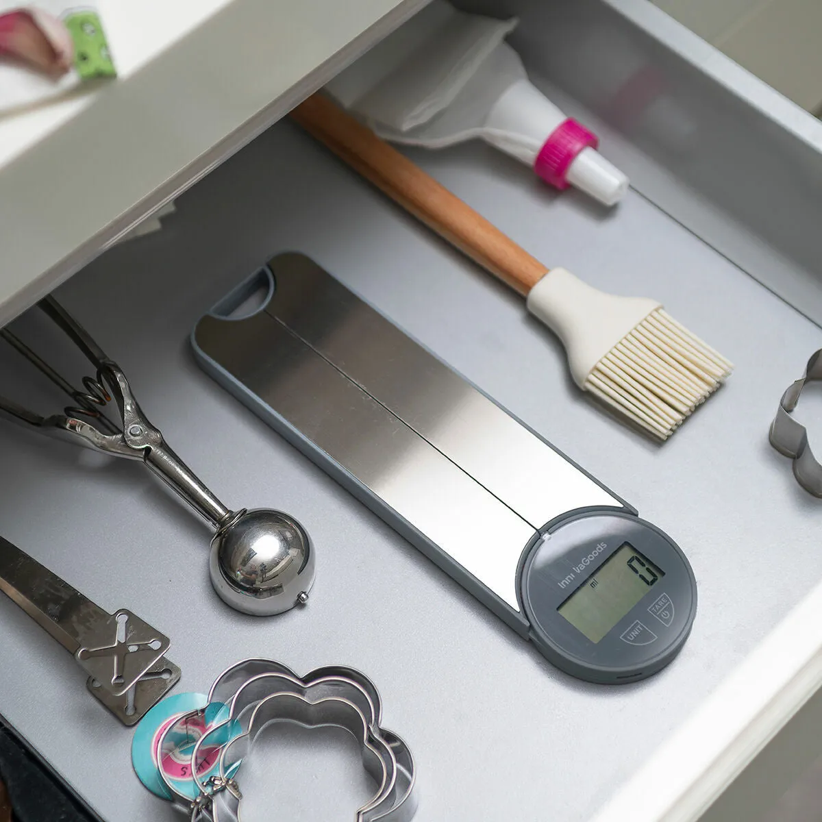 Folding Digital Kitchen Scales Skolden Innovagoods