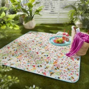 Fusion Buzzy Bee Picnic Blanket