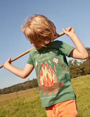 Glow-in-the-dark T-Shirt-Rosemary Campfire