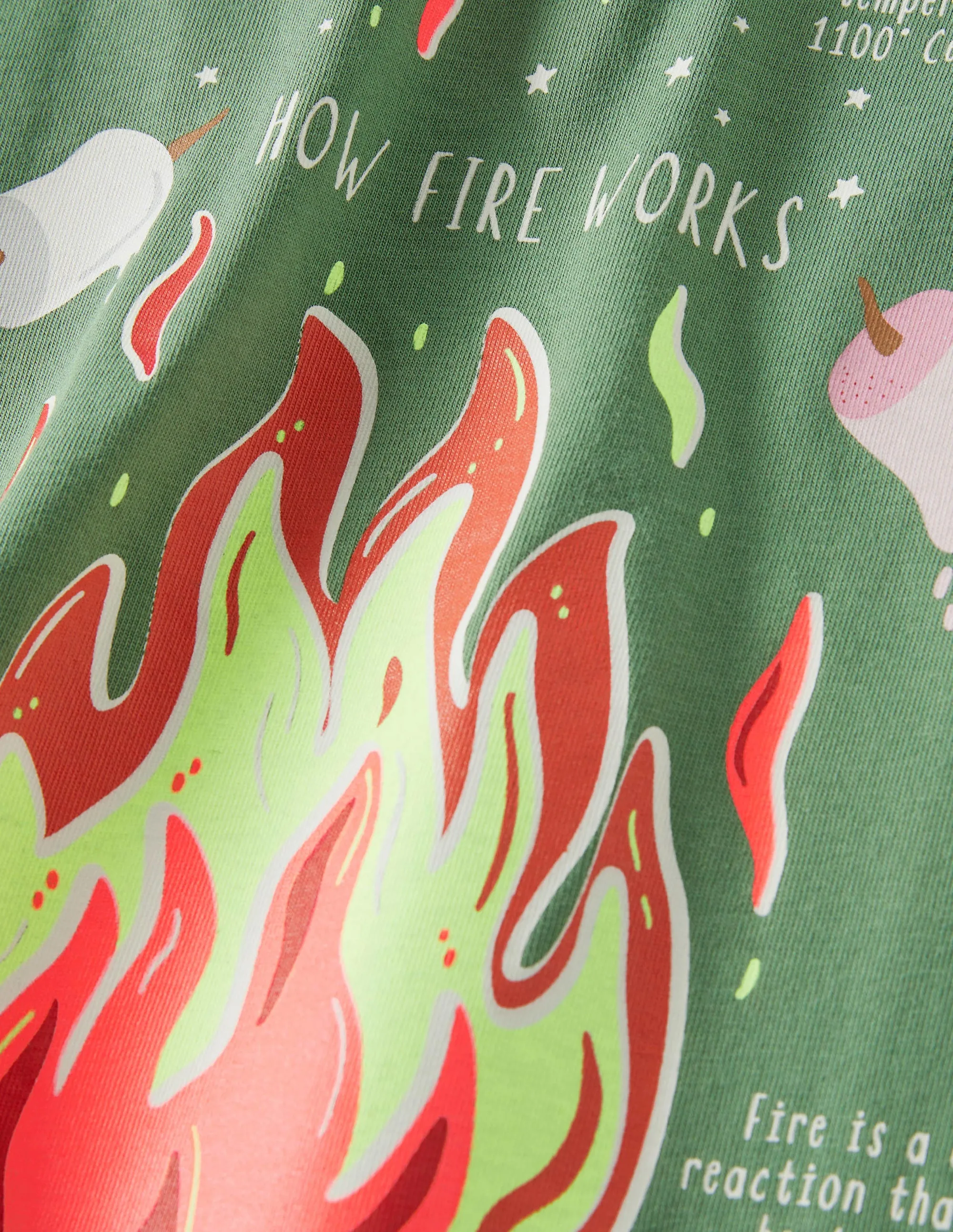 Glow-in-the-dark T-Shirt-Rosemary Campfire
