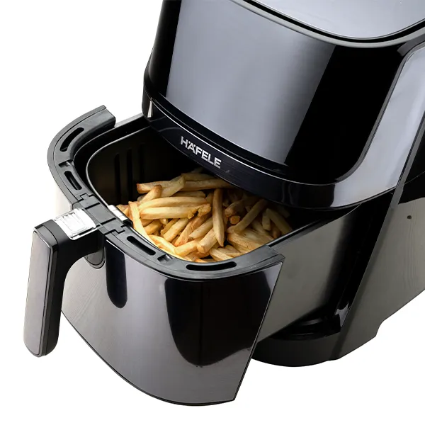 Hafele NOIL STEAM AIR FRYER  6.3L Digital Air Fryer with 360 Rapid Air Circulation Technology & Touch Panel,  Basket with 6.3 L Capacity, (Black)