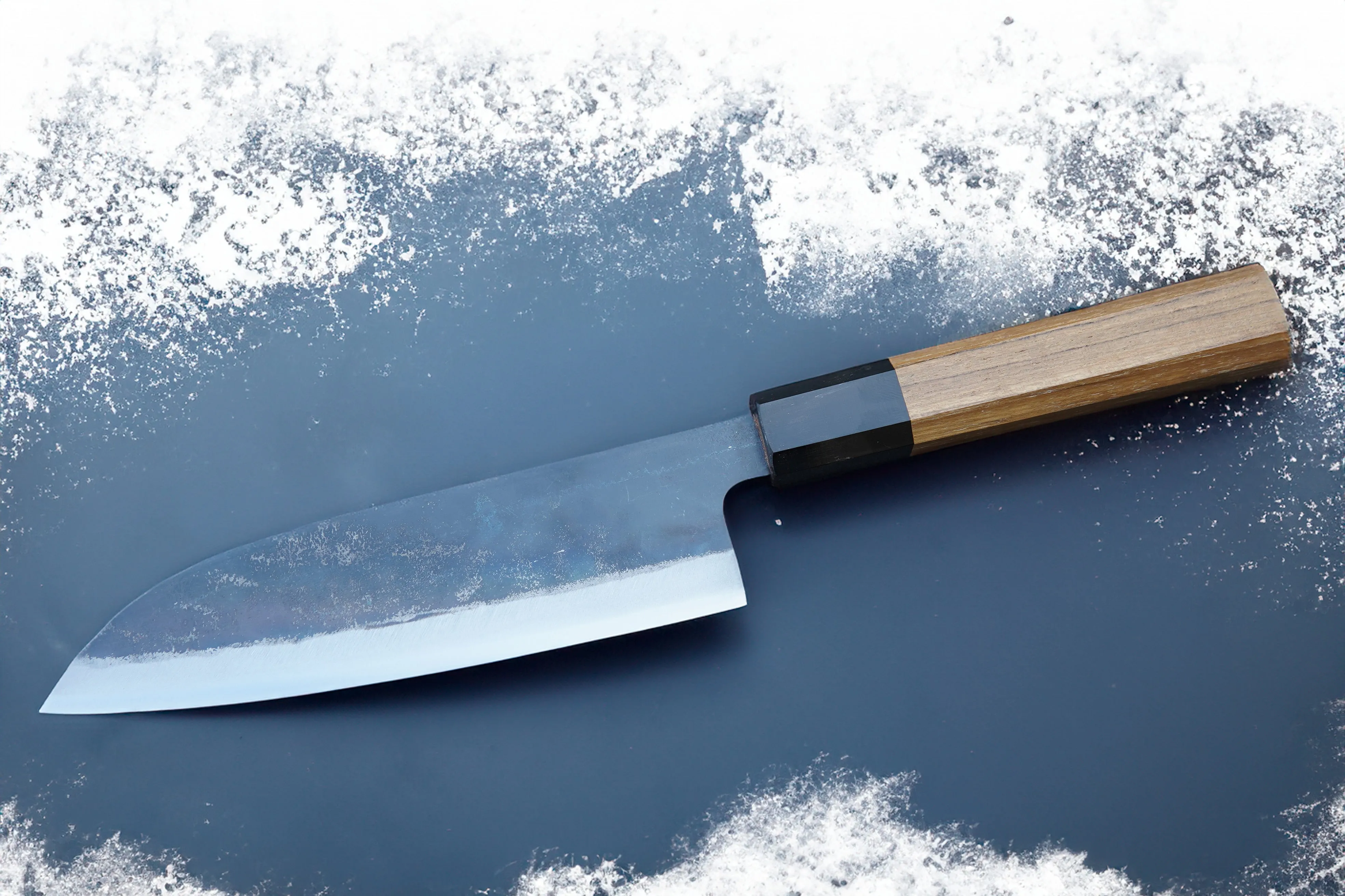 Hatsukokoro Kokugei Blue #1 165mm Santoku