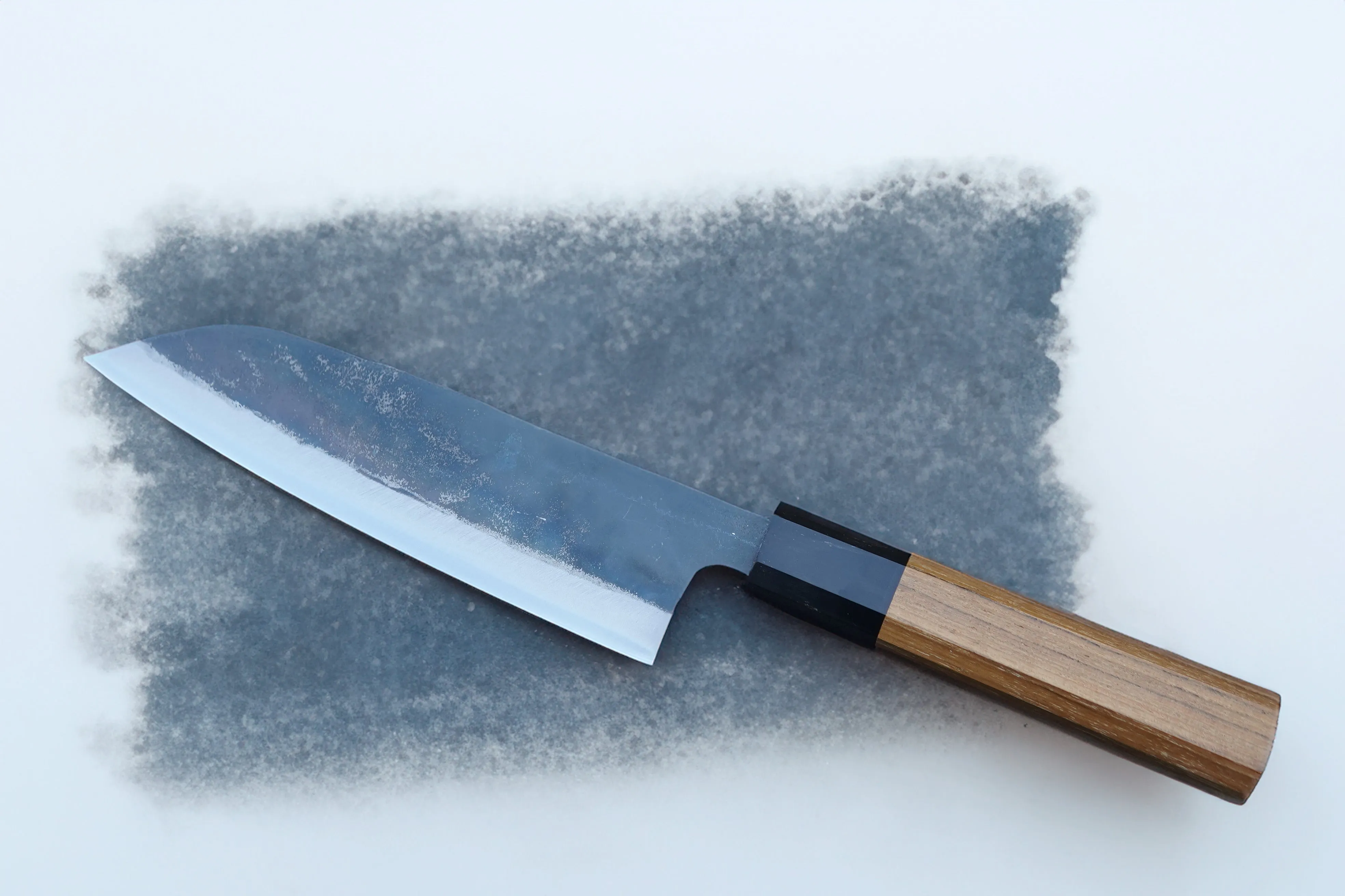 Hatsukokoro Kokugei Blue #1 165mm Santoku