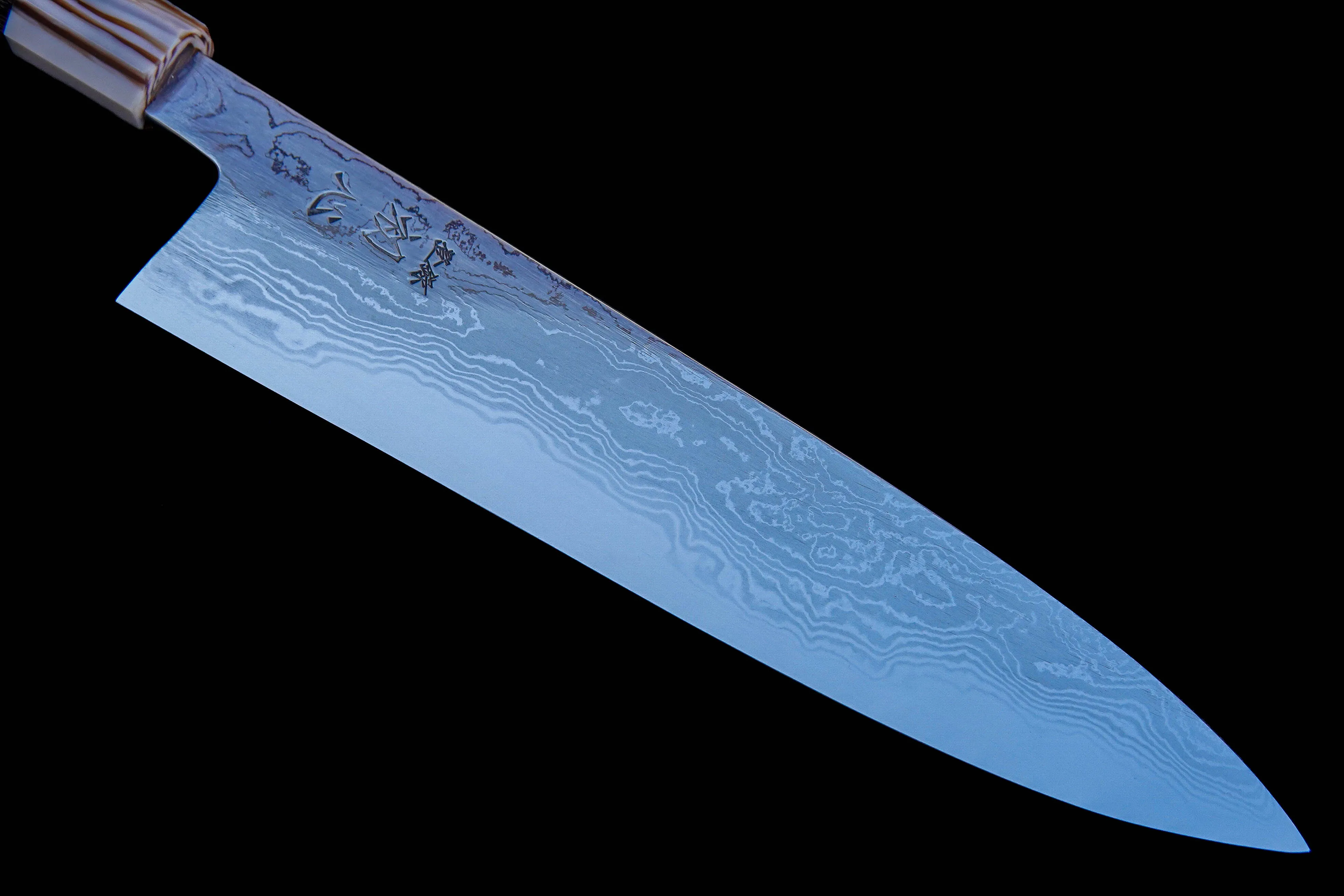 Hatsukokoro Komorebi Blue #1 240mm Gyuto