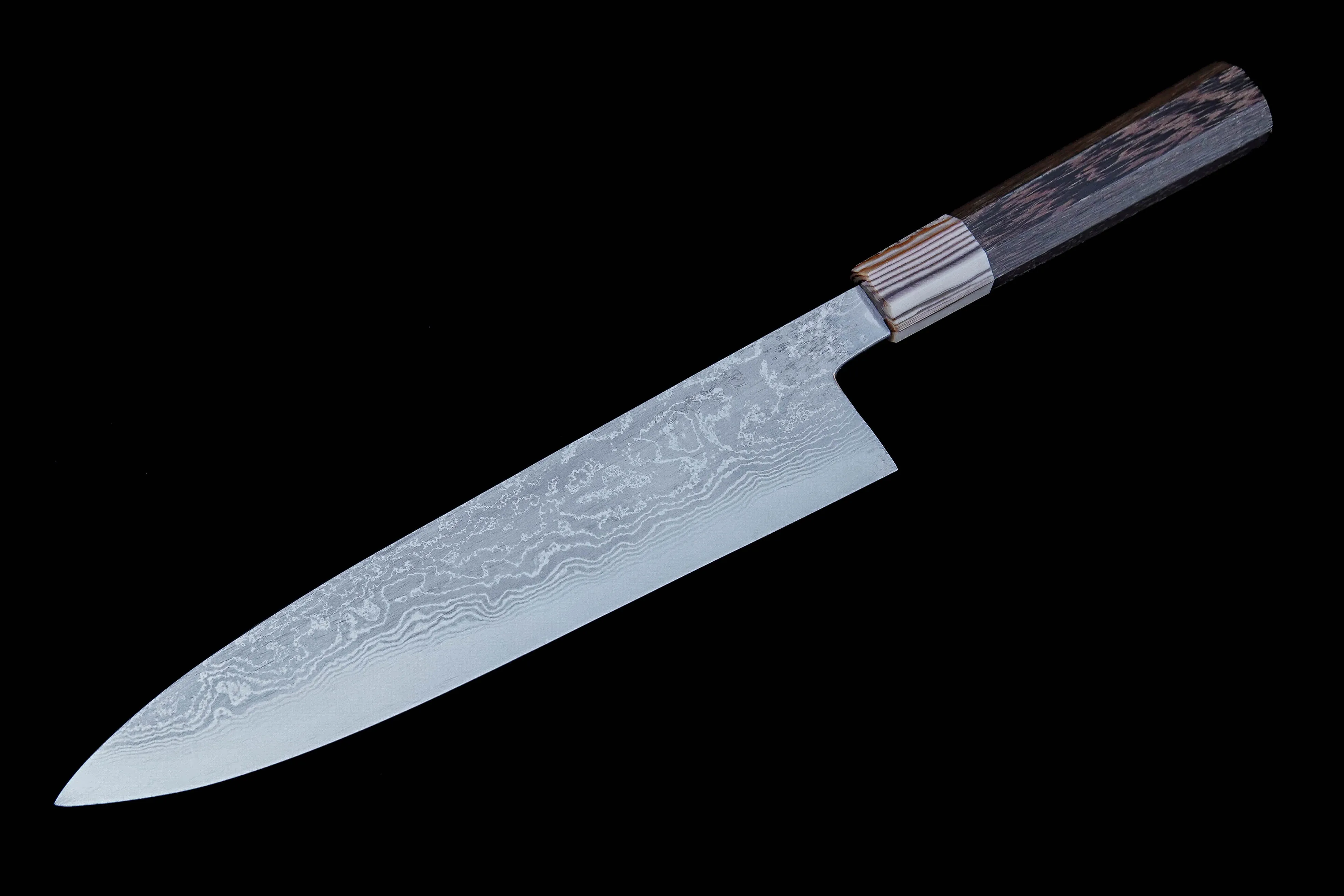 Hatsukokoro Komorebi Blue #1 240mm Gyuto
