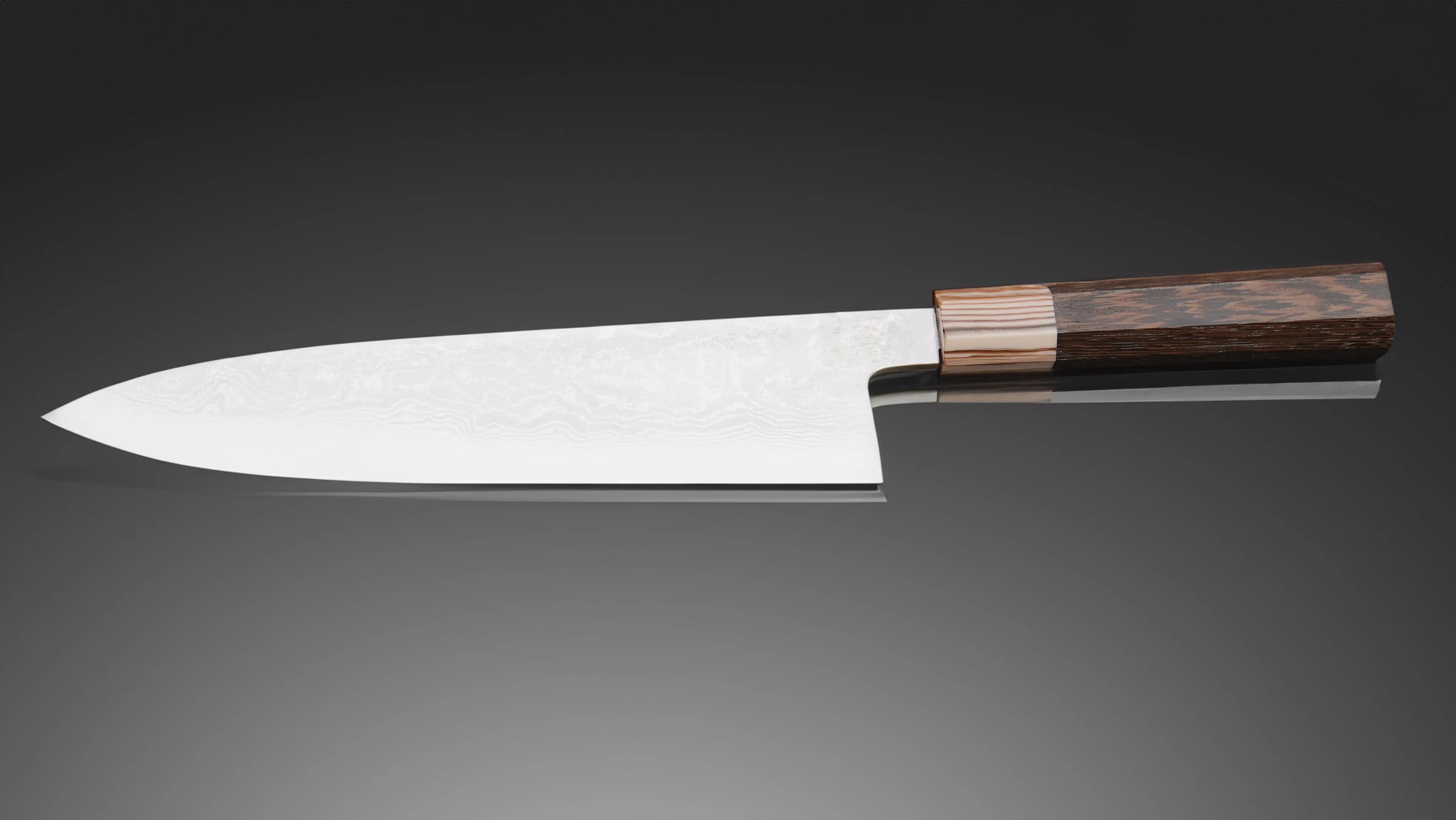 Hatsukokoro Komorebi Blue #1 240mm Gyuto