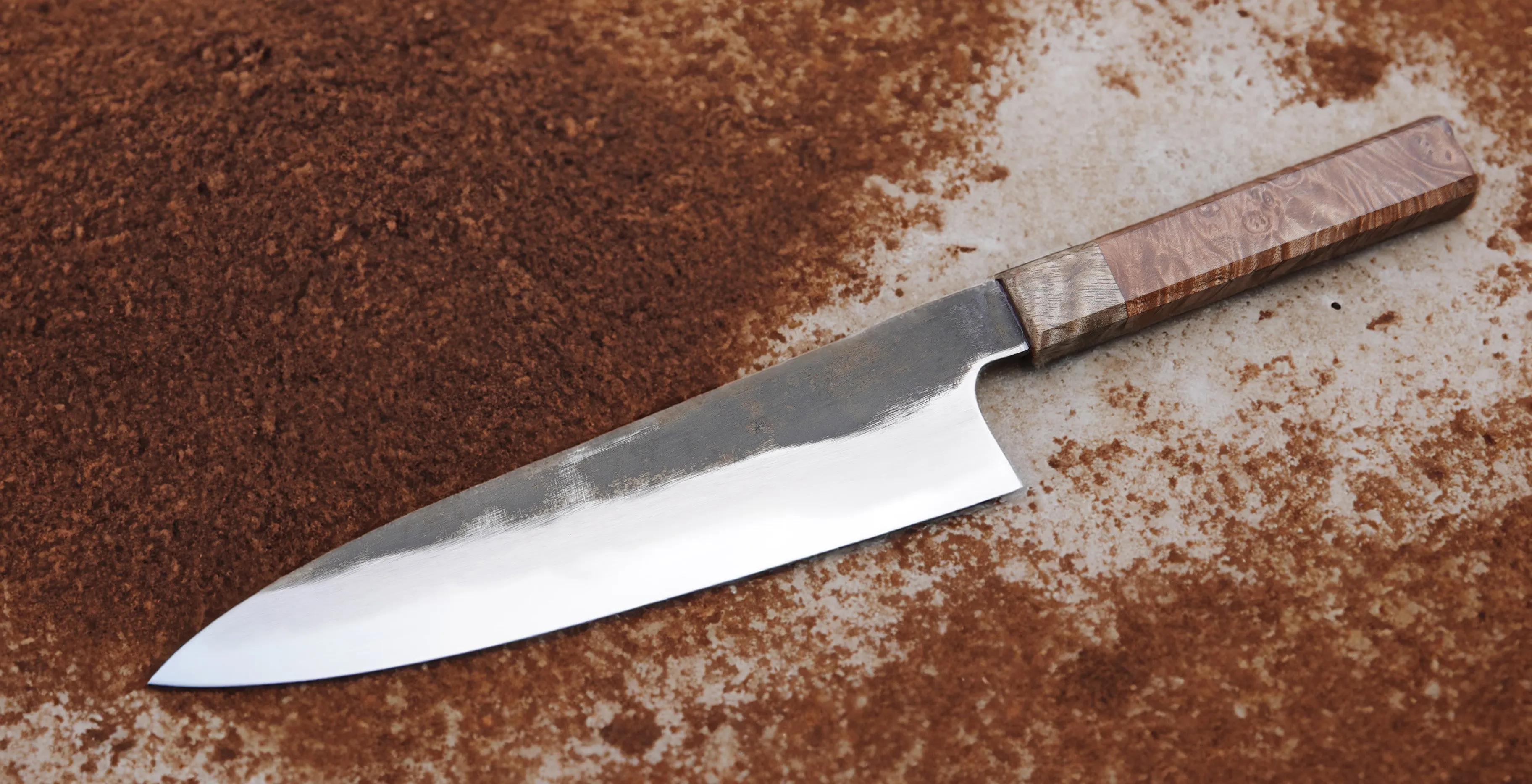 Hatsukokoro Yoake (Dawn) 210mm Blue#1 Gyuto Custom