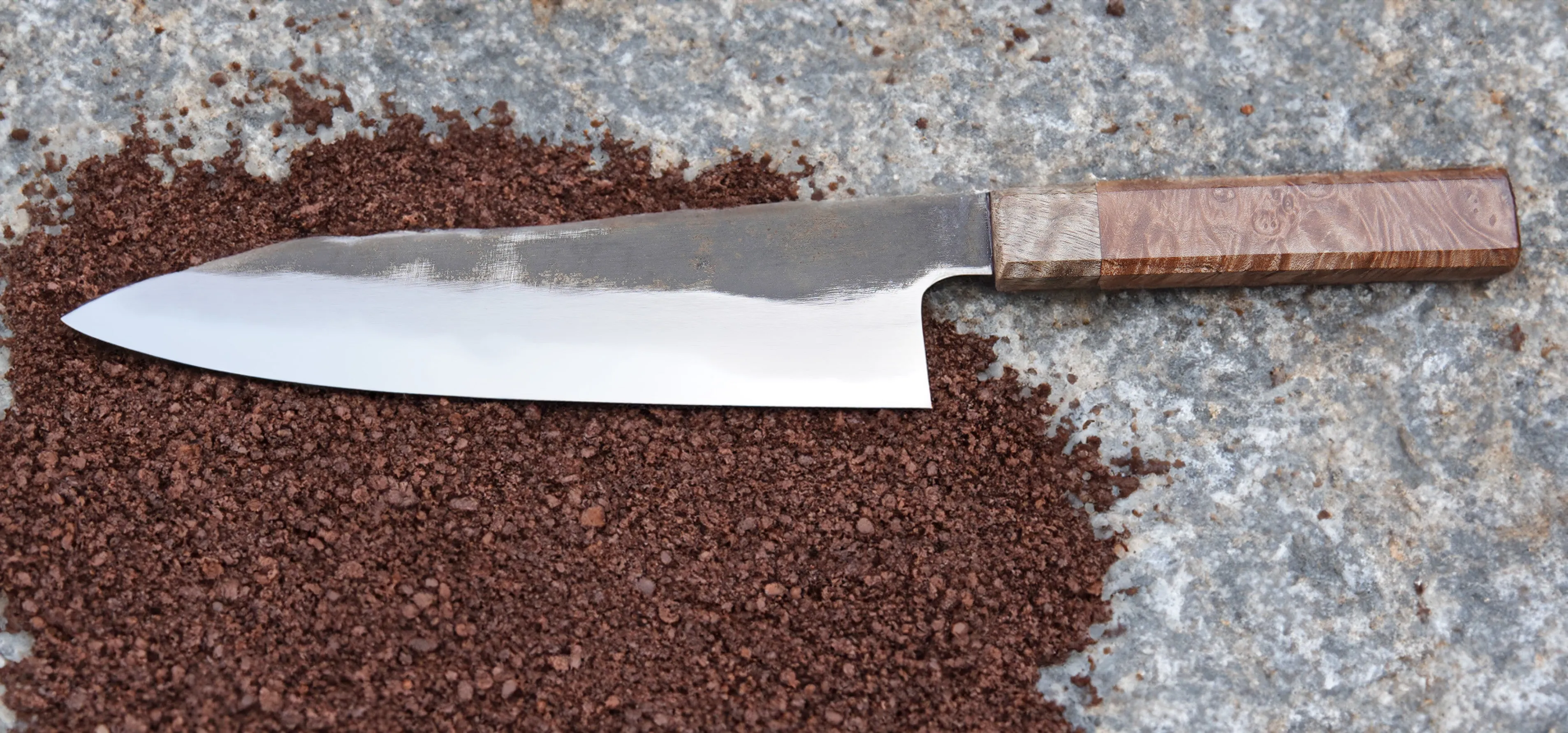 Hatsukokoro Yoake (Dawn) 210mm Blue#1 Gyuto Custom