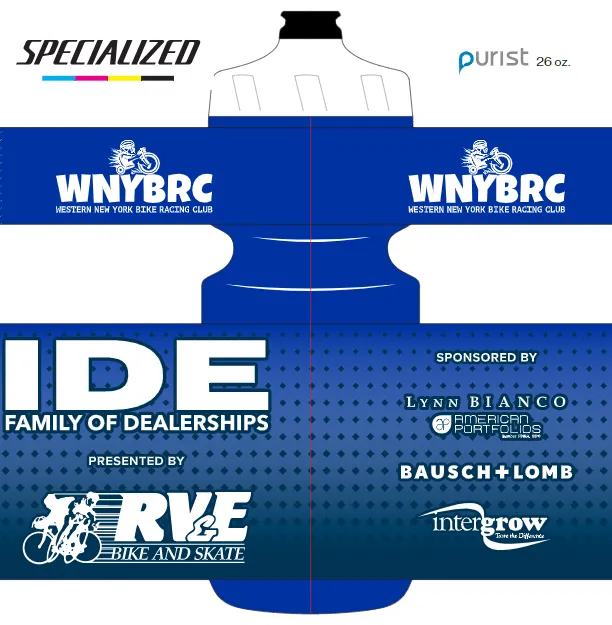 Ide Racing Purist Water Bottle - 26 Ounce