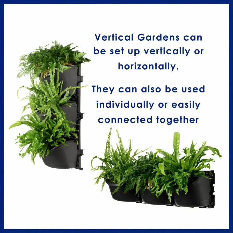 Maze XL Three Tier Vertical Garden (Set of 2)