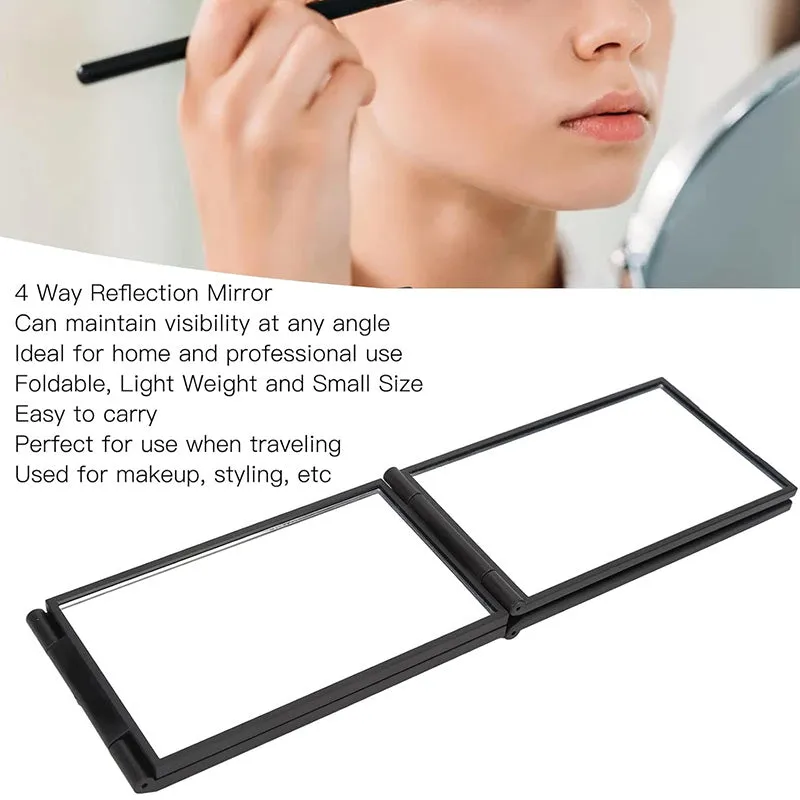 Multi-Angle Folding Hair Cutting Mirror - Back of Head View Available
