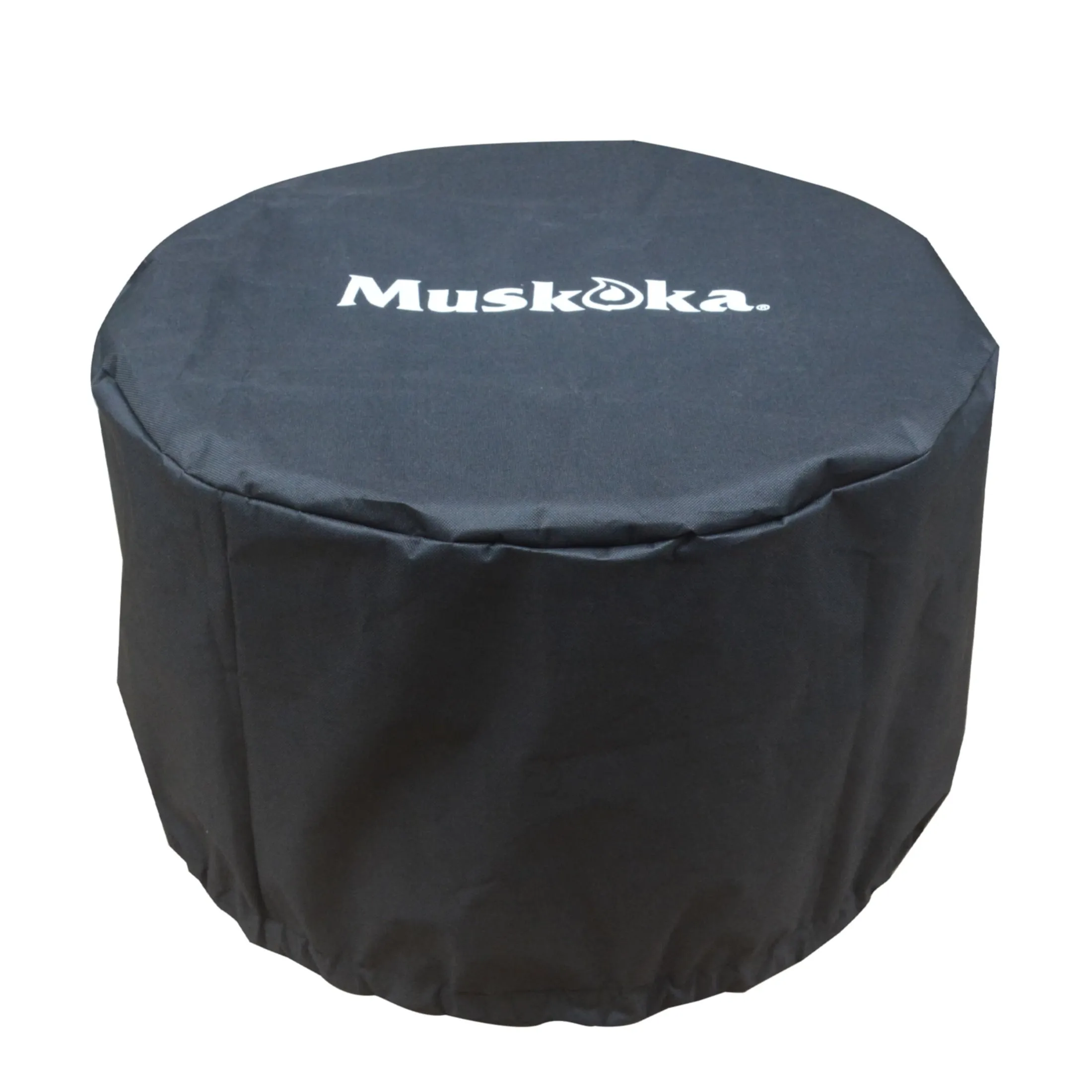 Muskoka 19.5" Stainless Steel Smokeless Wood Burning Fire Pit with Protective Cover