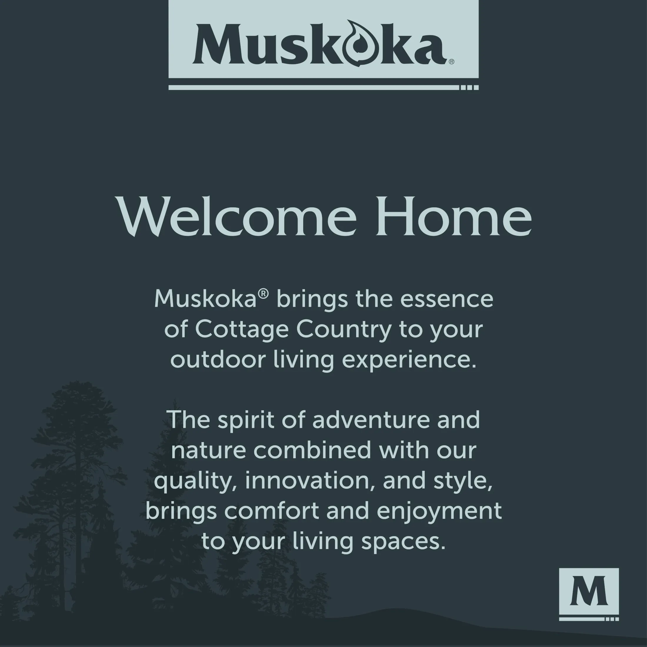 Muskoka 19.5" Stainless Steel Smokeless Wood Burning Fire Pit with Protective Cover