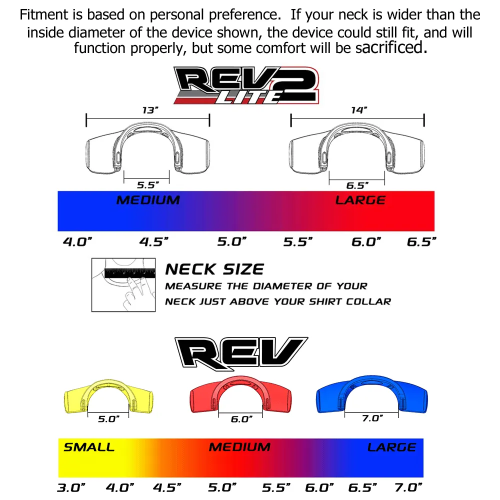 Necksgen REV 2 Lite Head and Neck Restraint
