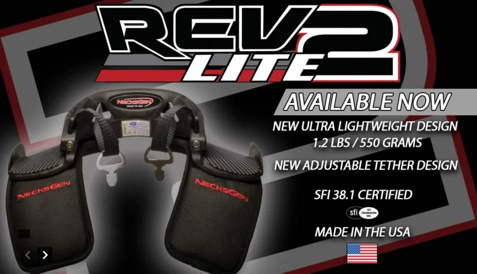 Necksgen REV 2 Lite Head and Neck Restraint