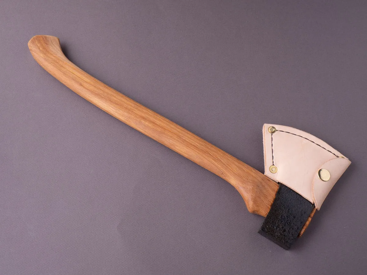 Northeast Axe & Tool - 12oz Small Pack Axe - 1050 Carbon - 16" Hickory Handle