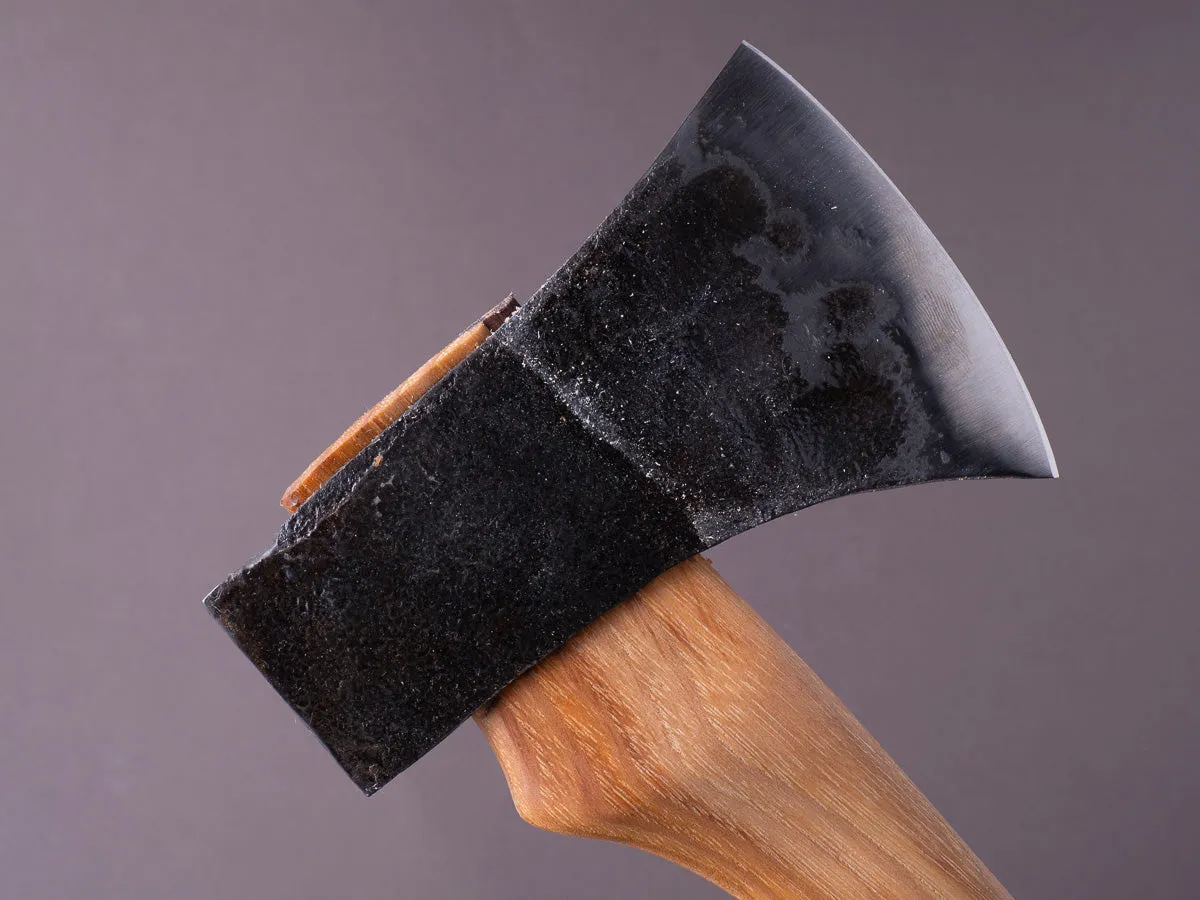 Northeast Axe & Tool - 12oz Small Pack Axe - 1050 Carbon - 16" Hickory Handle