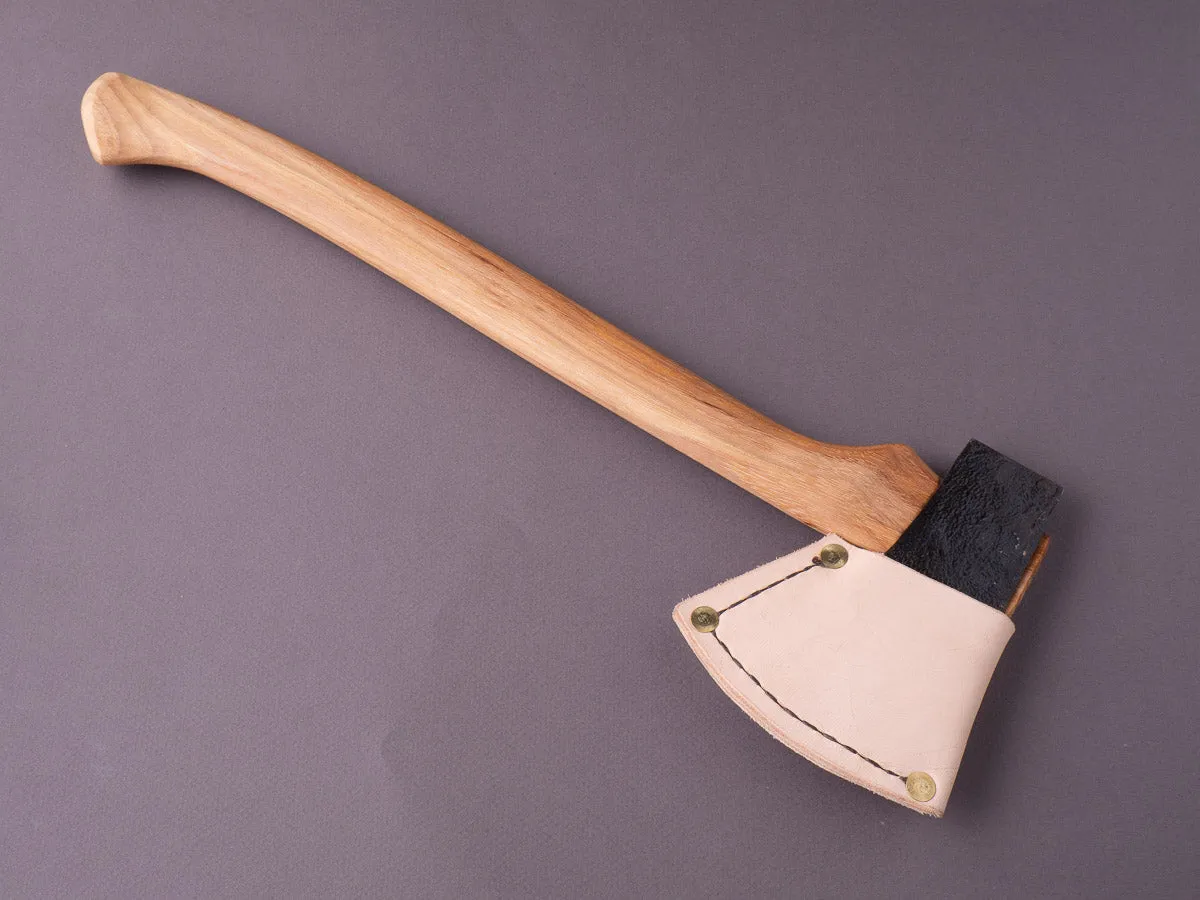 Northeast Axe & Tool - 12oz Small Pack Axe - 1050 Carbon - 16" Hickory Handle