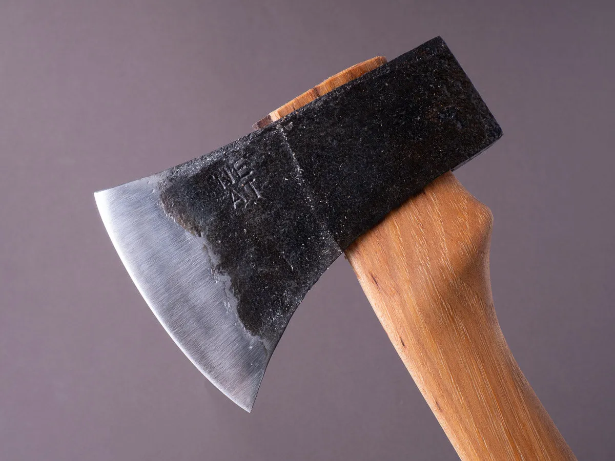 Northeast Axe & Tool - 12oz Small Pack Axe - 1050 Carbon - 16" Hickory Handle